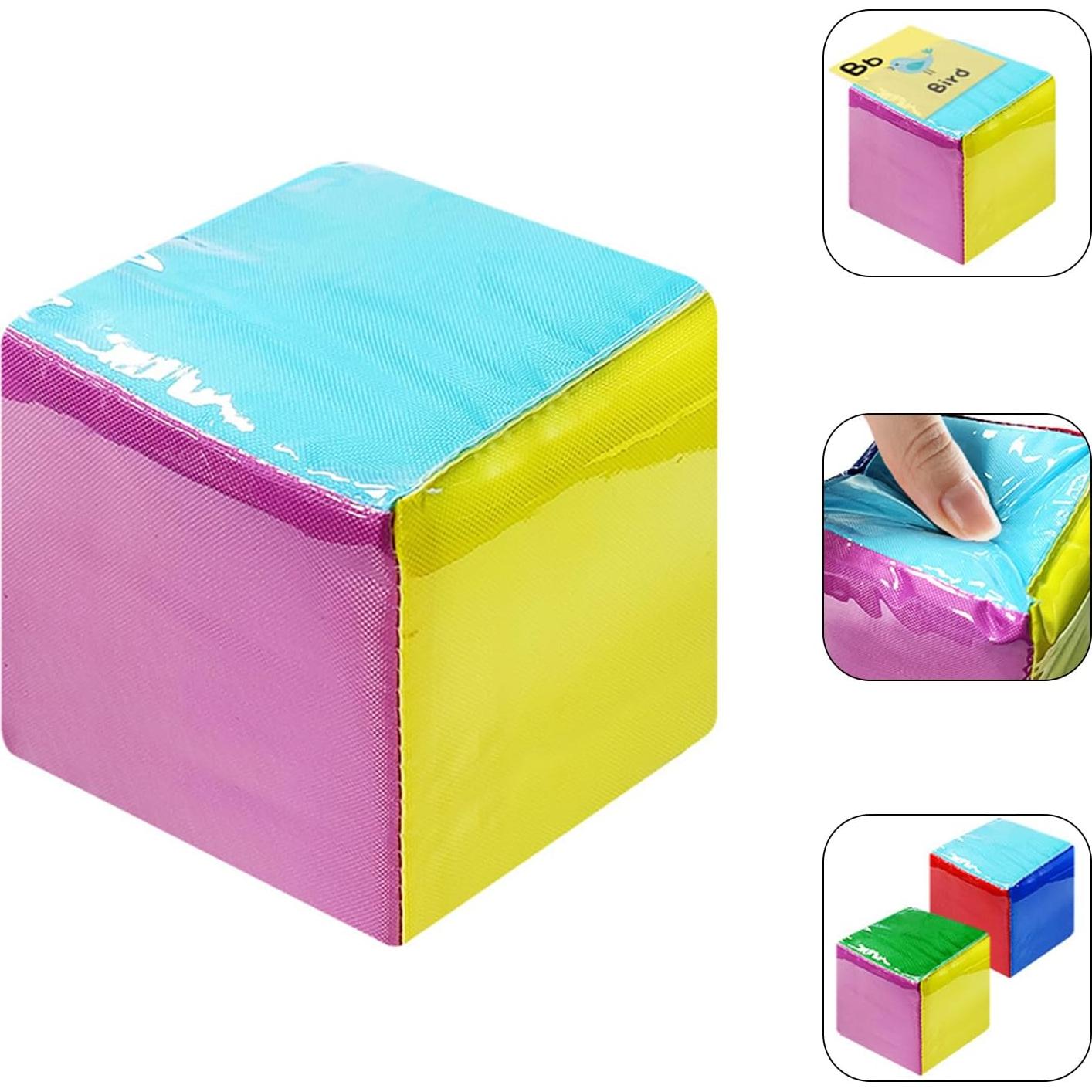 Dados de Aprendizaje Suaves 10 cm - Juego Educativo Thereisno