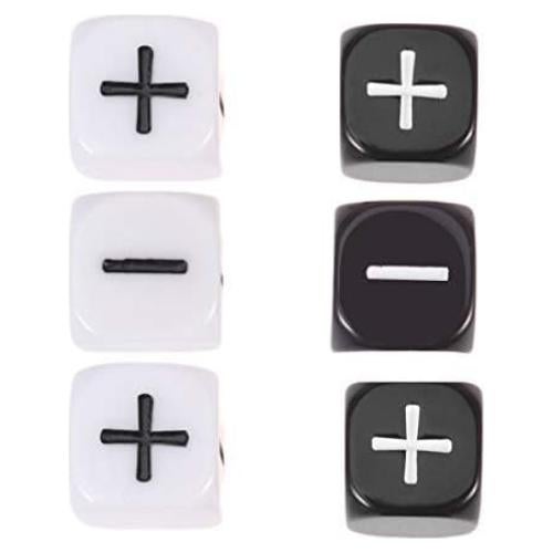 Juego de Dados Matemáticos Toyvian 6 Piezas para Niños