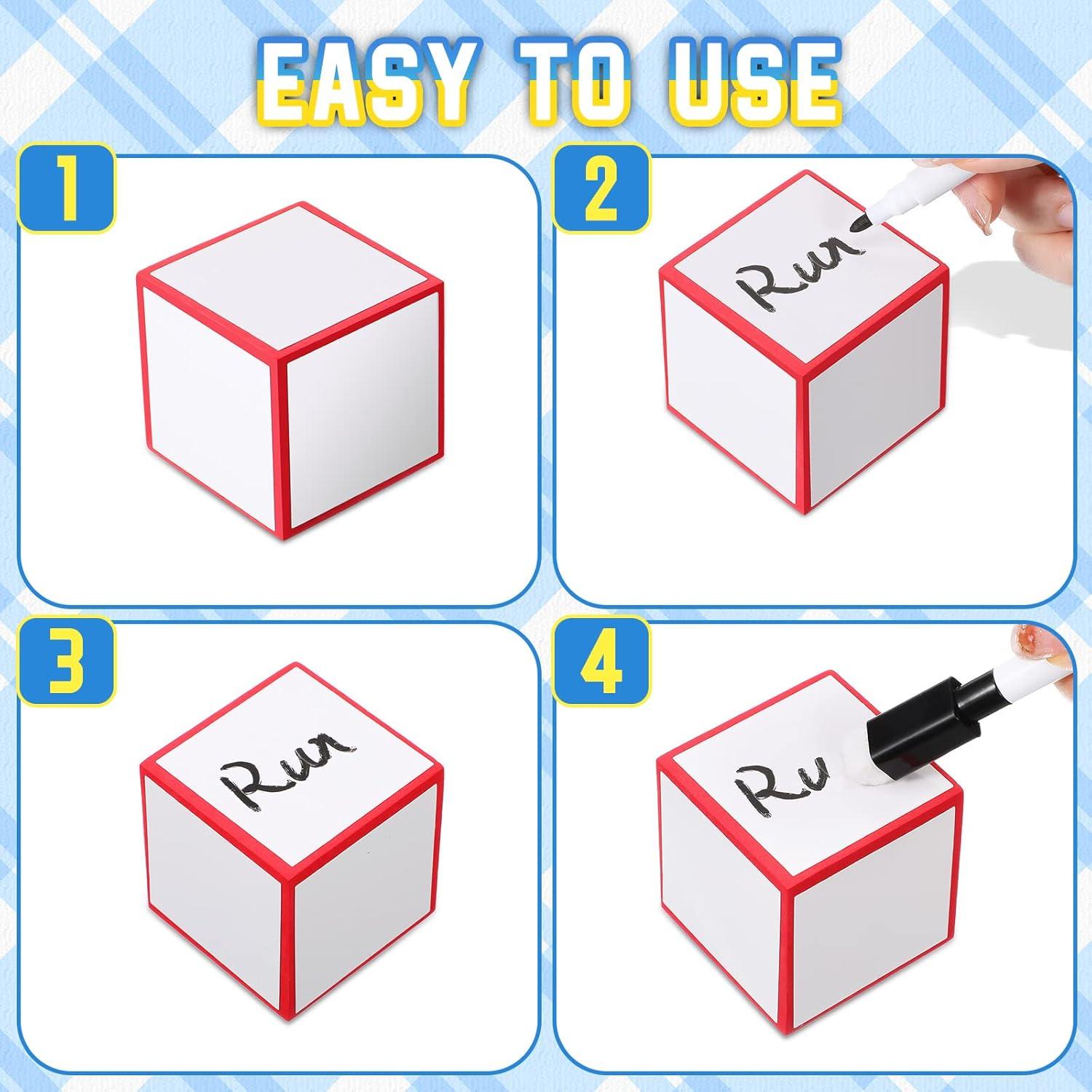 Bloques de Borrado en Seco Charniol 7 Pcs con Marcador