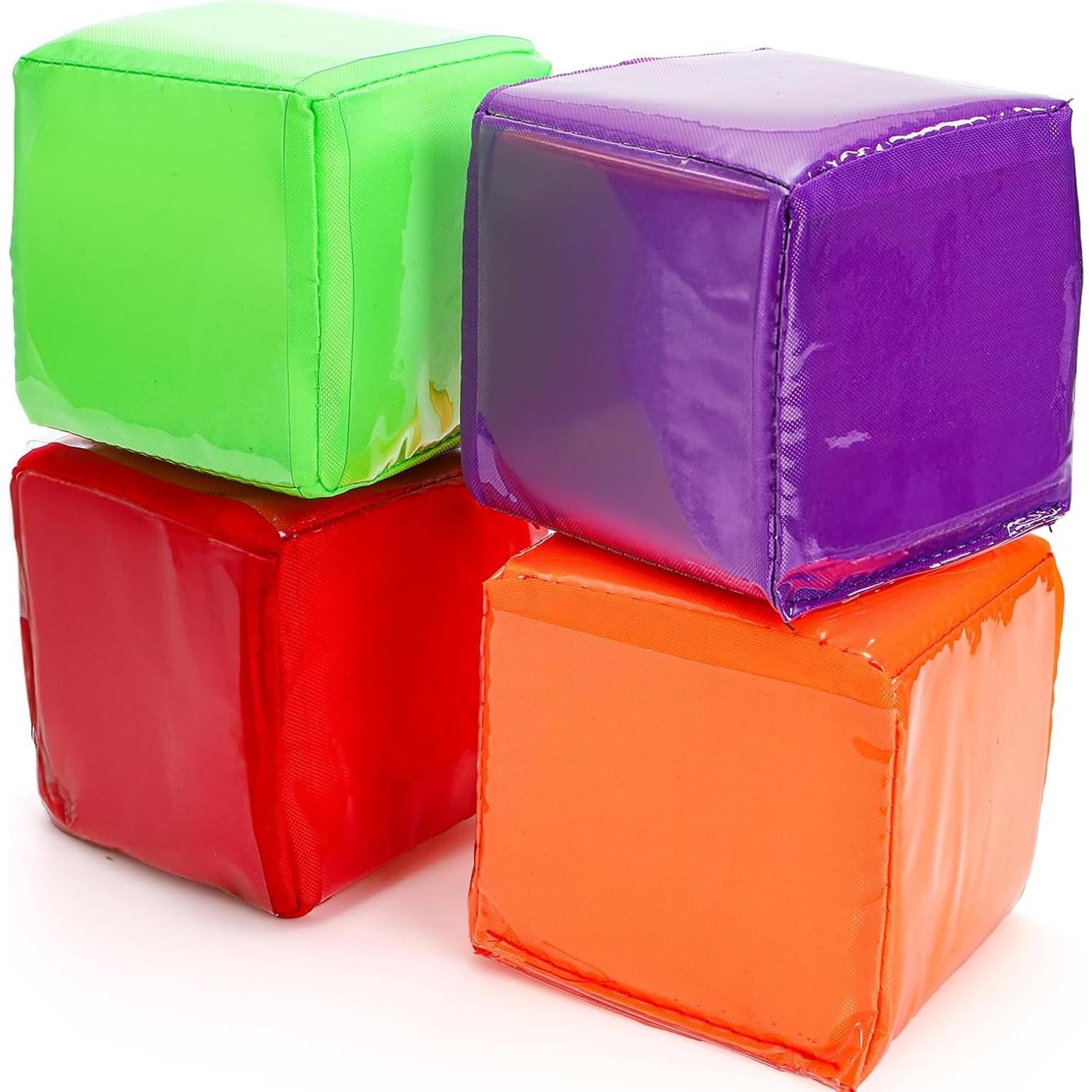 Dados de Juego Educativos Yesland 6 Piezas 9.9 cm Suaves