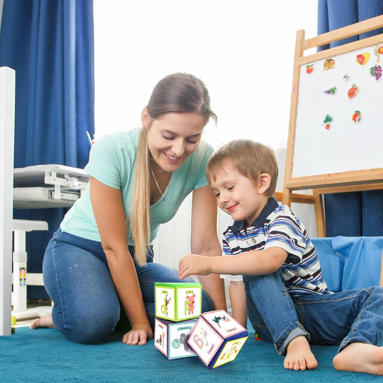 Dados de Juego Educativos Yesland 6 Piezas 9.9 cm Suaves