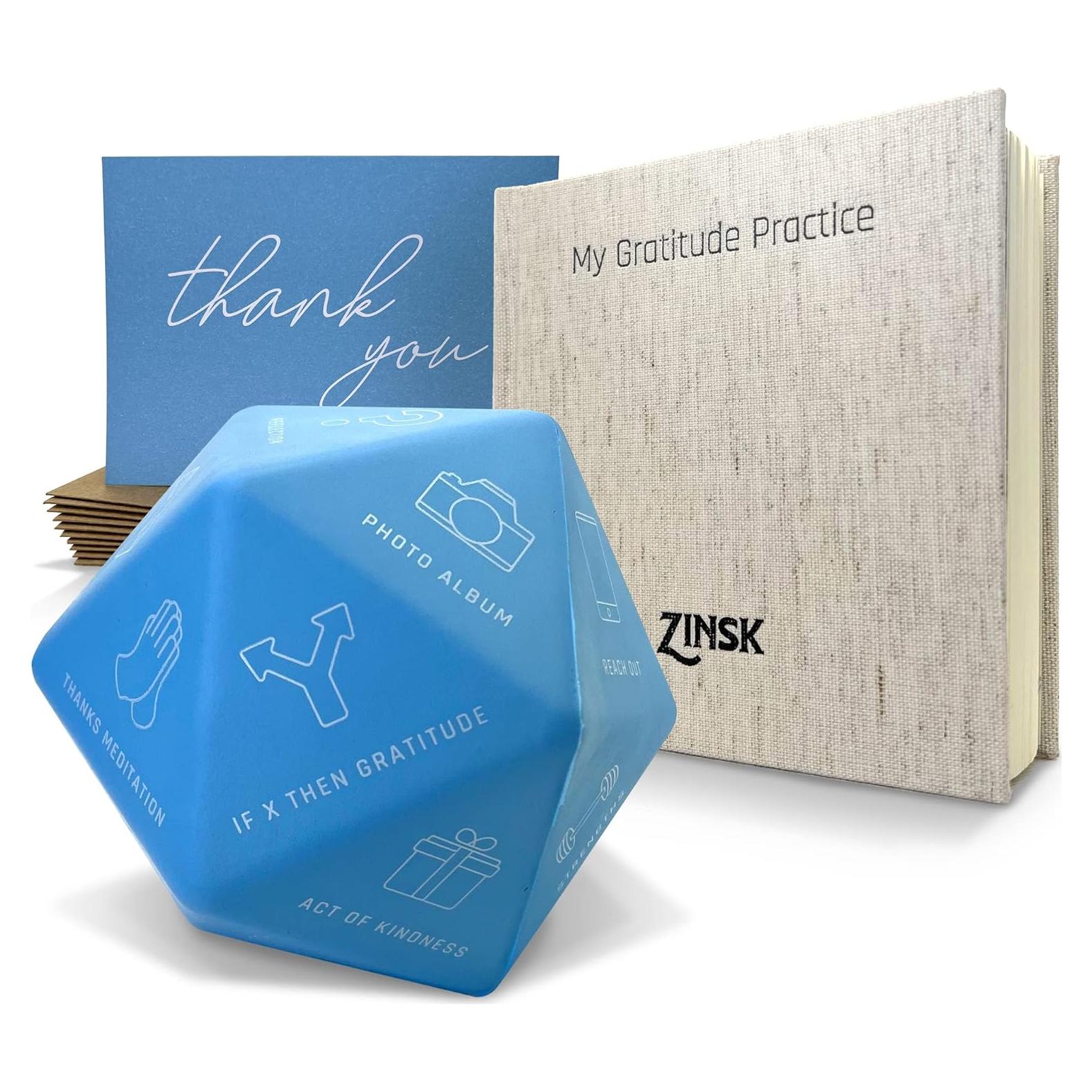 Kit de Gratitud con Dado de 20 Caras y Diario - Good Odds