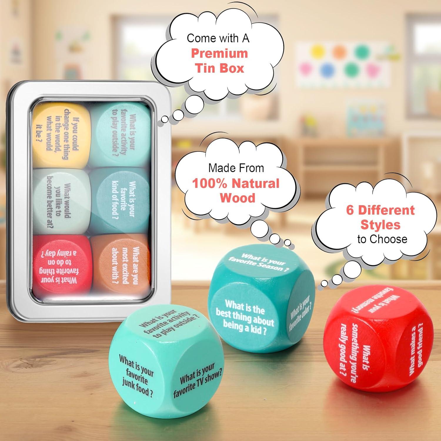 6 Dados de Conversación Simgoing para Romper el Hielo