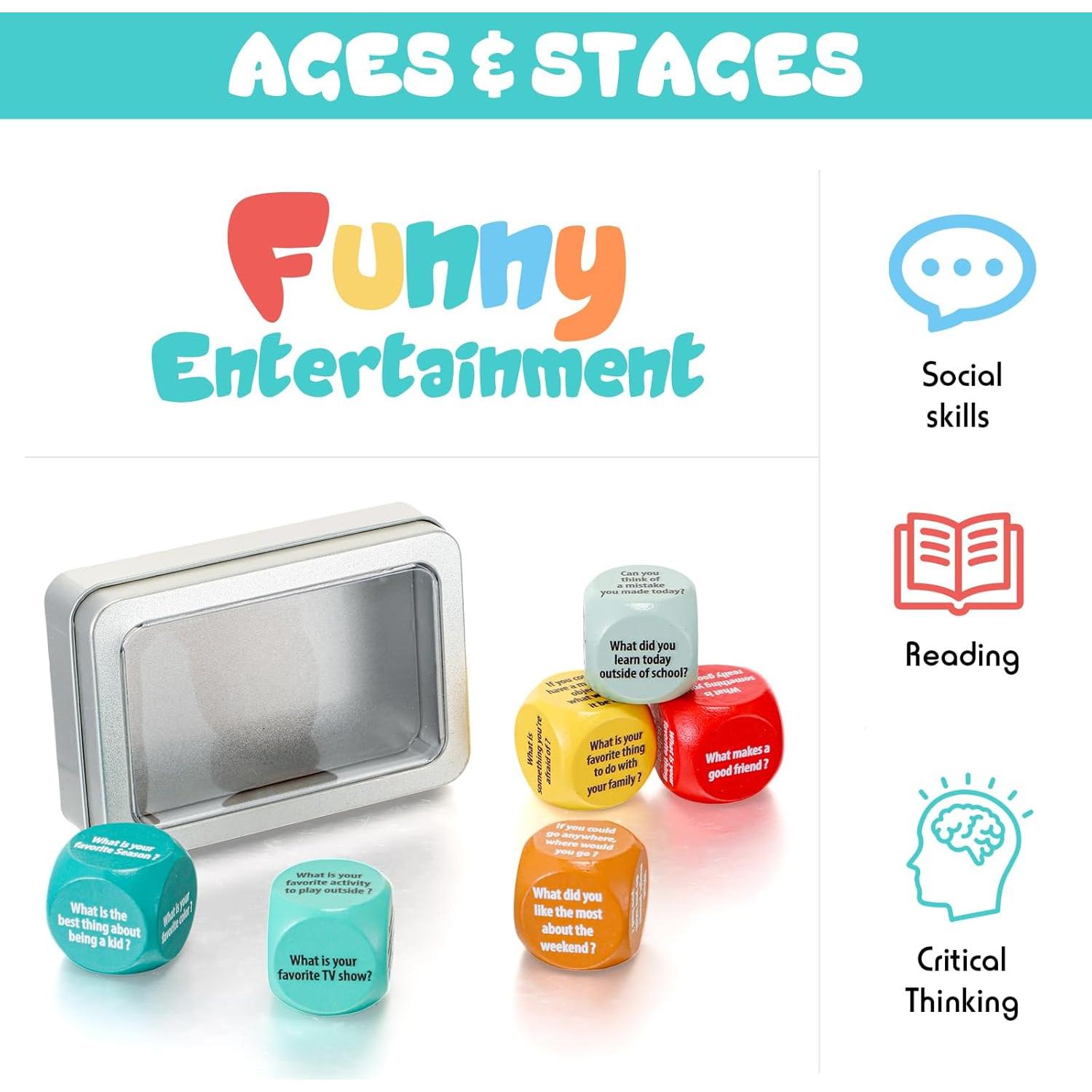 6 Dados de Conversación Simgoing para Romper el Hielo