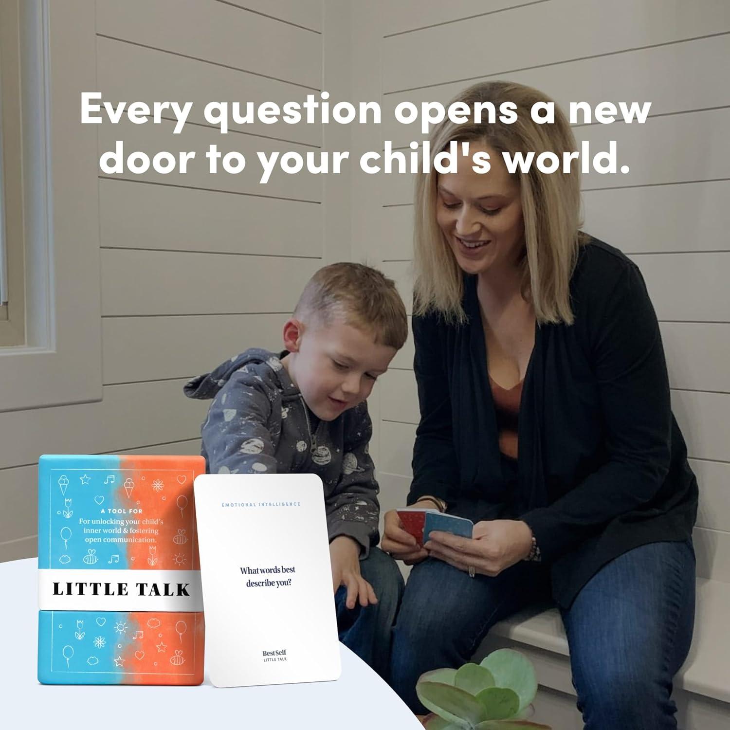 Tarjetas de Conversación BestSelf Little Talk para Niños 4-12