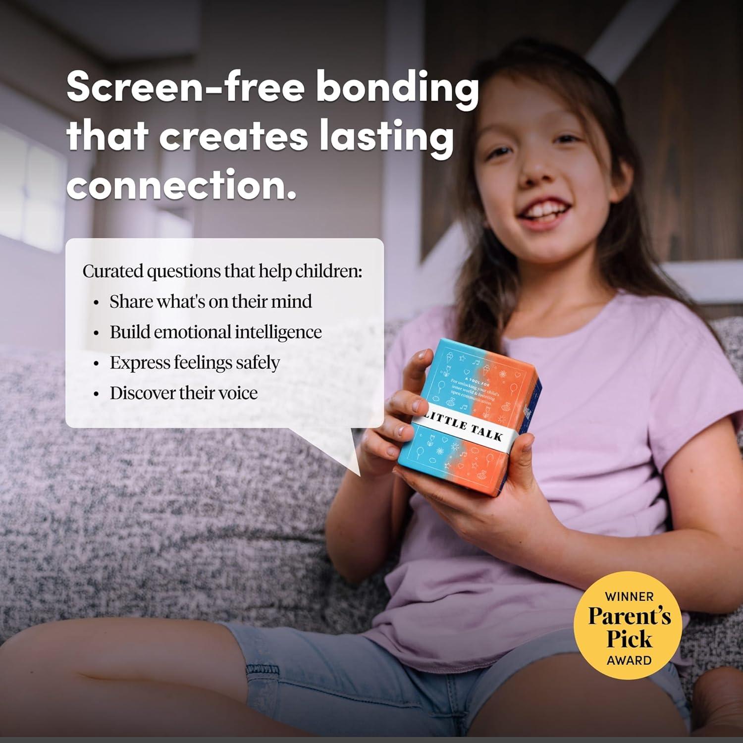 Tarjetas de Conversación BestSelf Little Talk para Niños 4-12