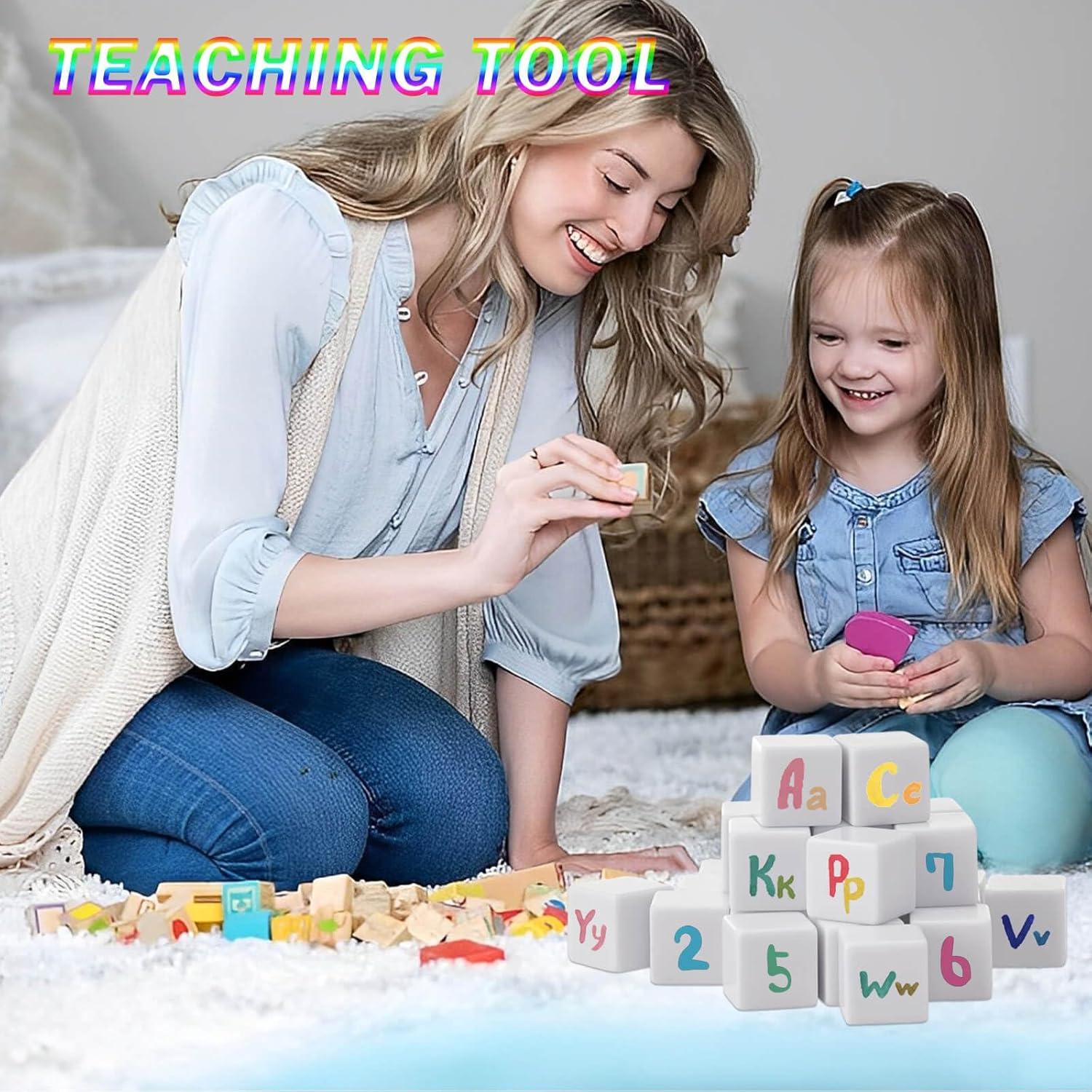 Dados en blanco 16mm CUNGLIN 50 PCS personalizables