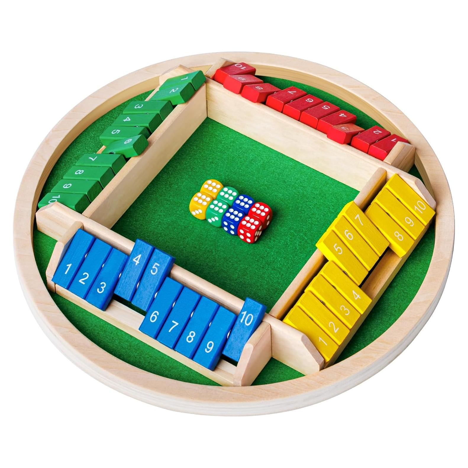 Juego de Mesa Cierra La Caja Nicecho - 8 Dados Multicolor