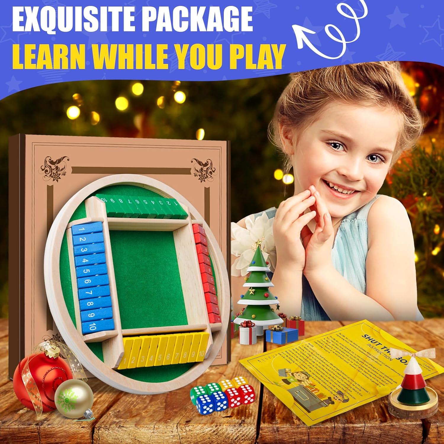 Juego de Mesa Cierra La Caja Nicecho - 8 Dados Multicolor