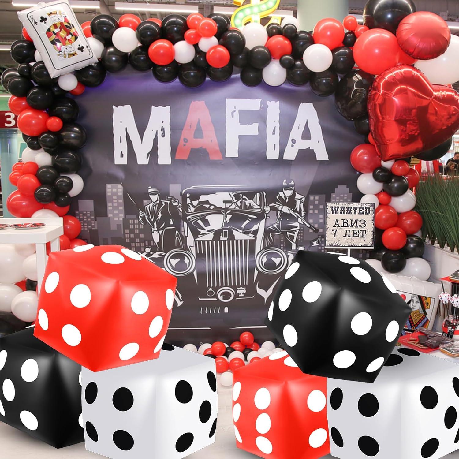 Juego de Dados Inflables Gigantes 3 Piezas 32 cm SAYAYA