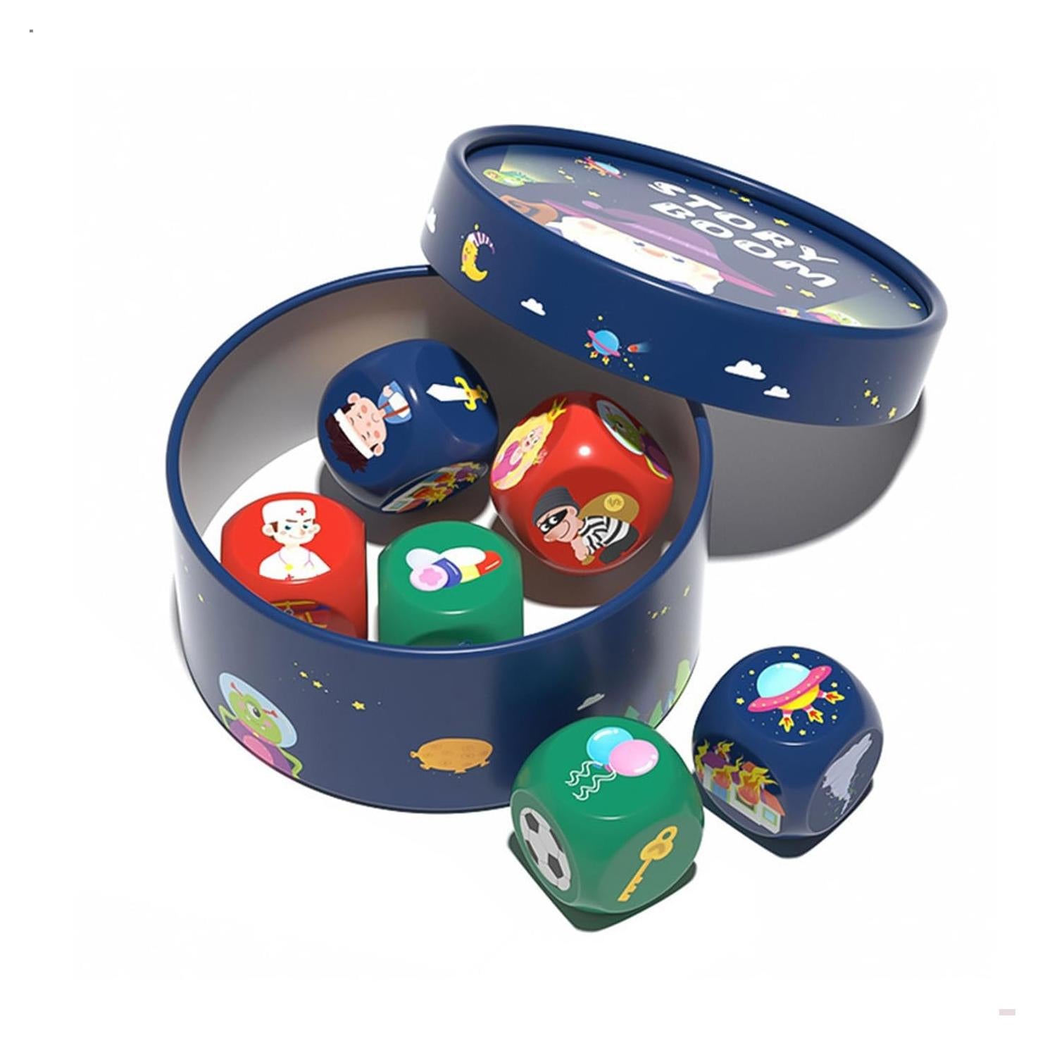 Story Cubes Dados Mbarbs | Juego de Narración Creativa 1+ Jugadores