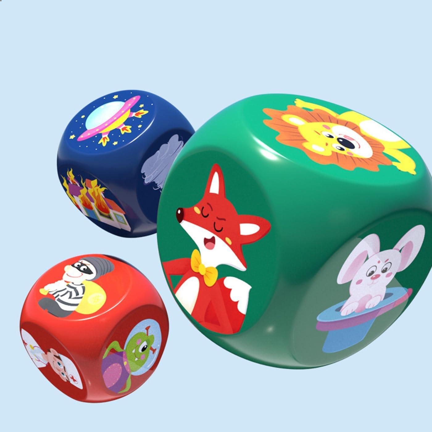 Story Cubes Dados Mbarbs | Juego de Narración Creativa 1+ Jugadores