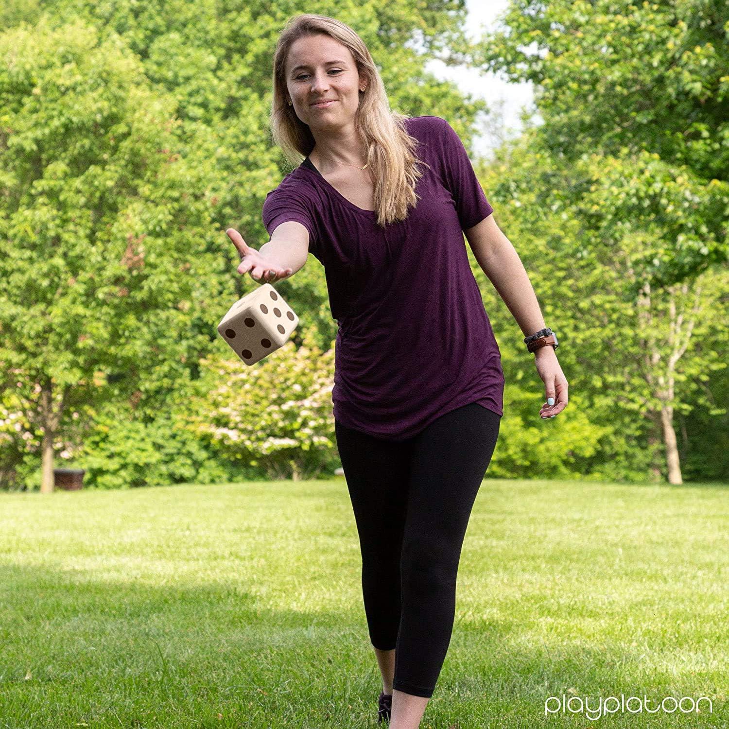 Dados de Jardín de Madera Gigante Play Platoon - 8.89 cm