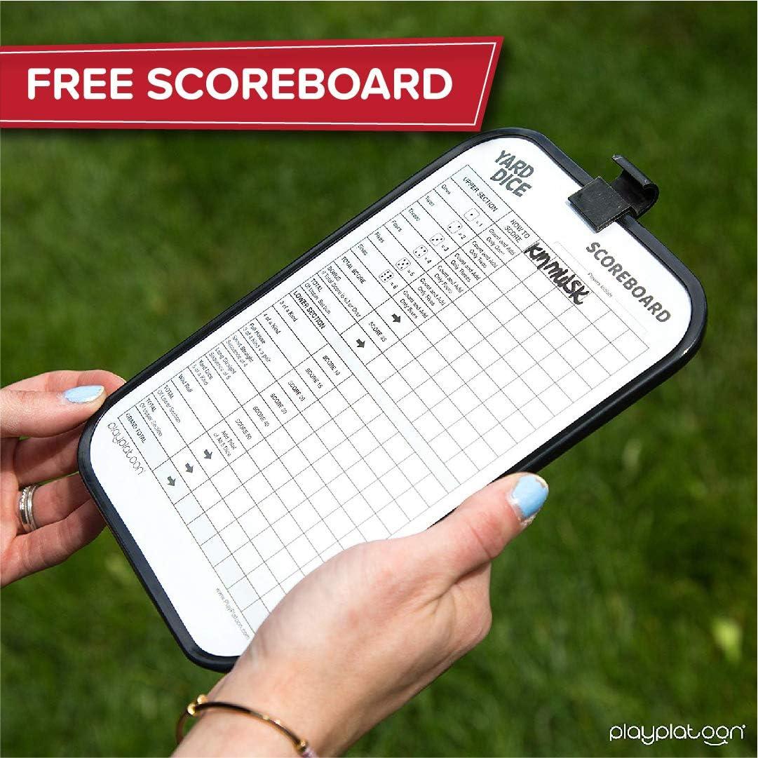 Dados de Jardín de Madera Gigante Play Platoon - 8.89 cm