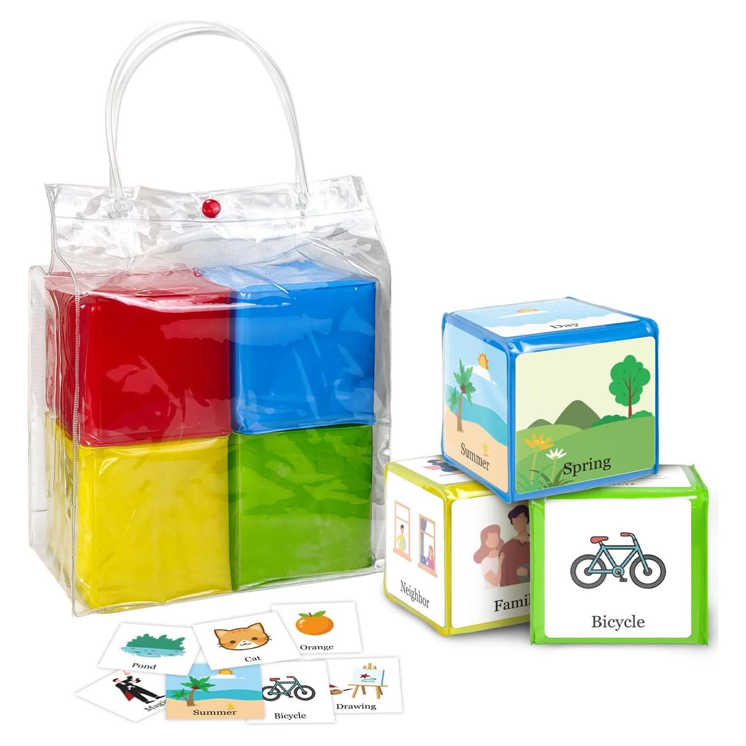 Dados de Historia de Bolsillo Boczif - Juego Educativo Multicolor