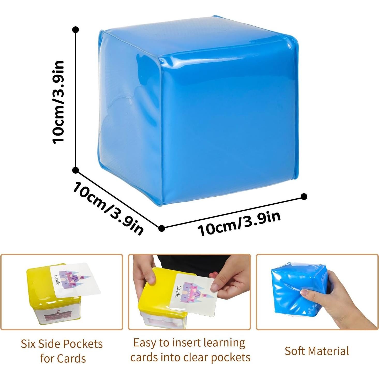 Dados de Historia de Bolsillo Boczif - Juego Educativo Multicolor