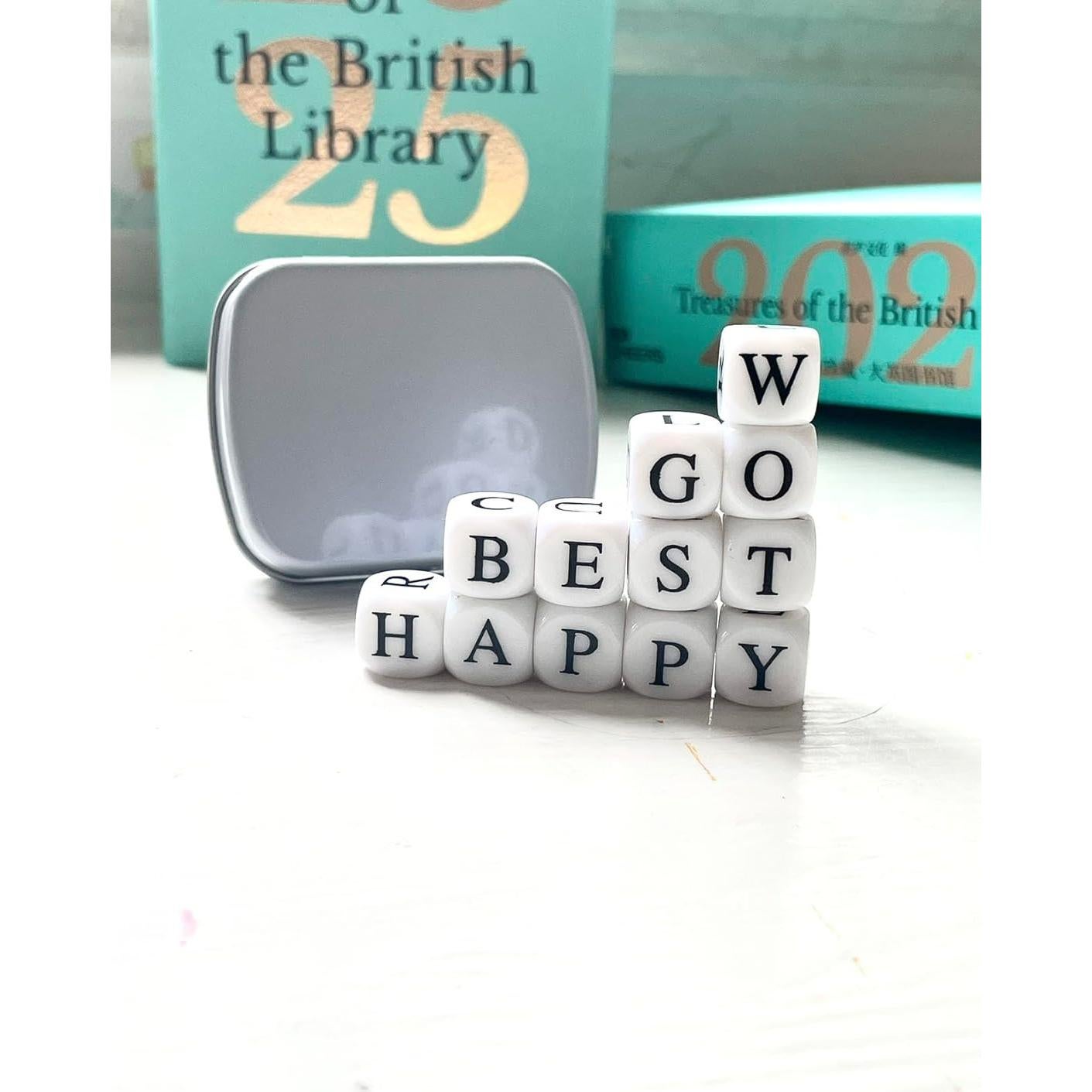 Juego de Dados de Sopa de Letras TianChenNO - 12 Letras, Viaje