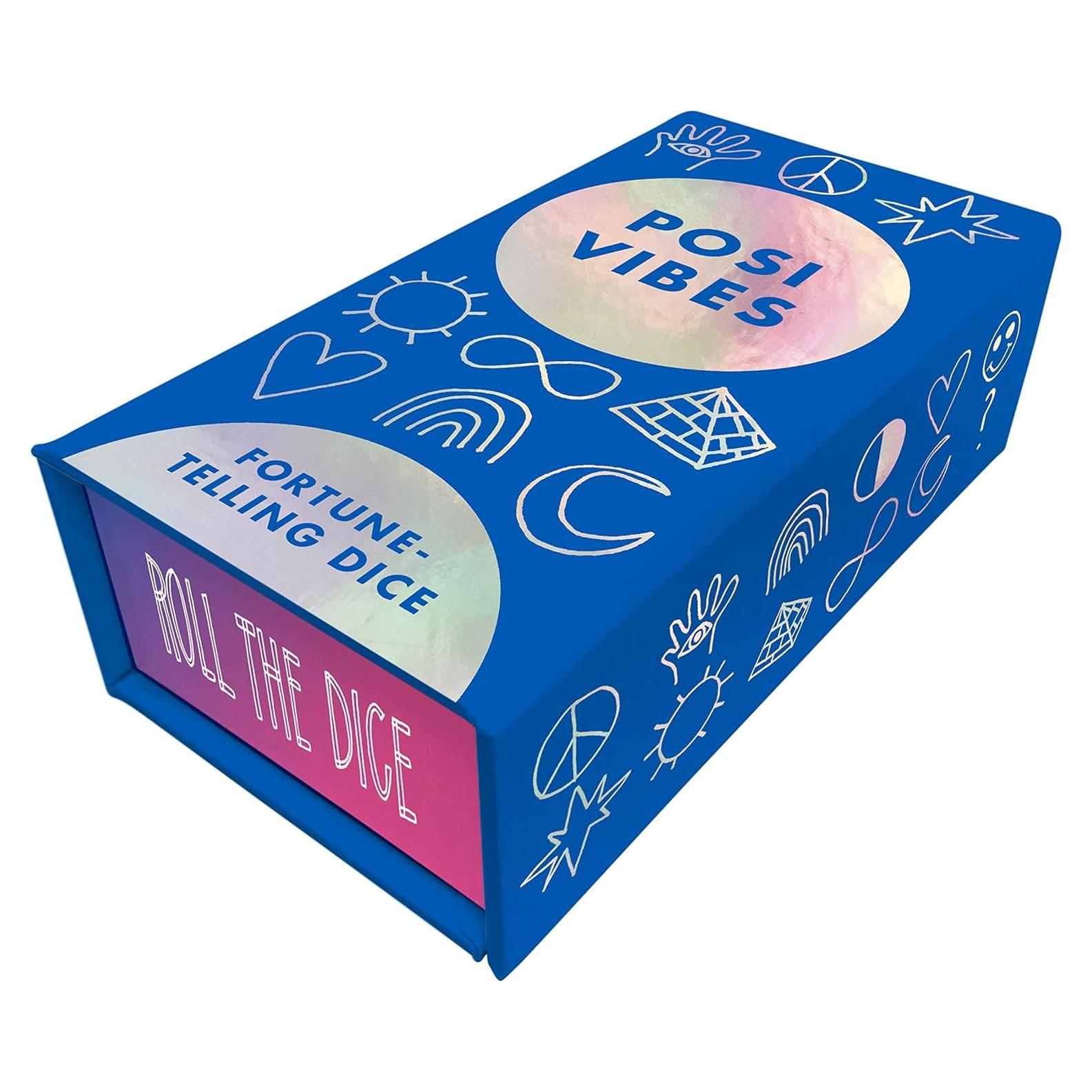 Dados de Adivinación Posi Vibes Chronicle Books - 8 Piezas