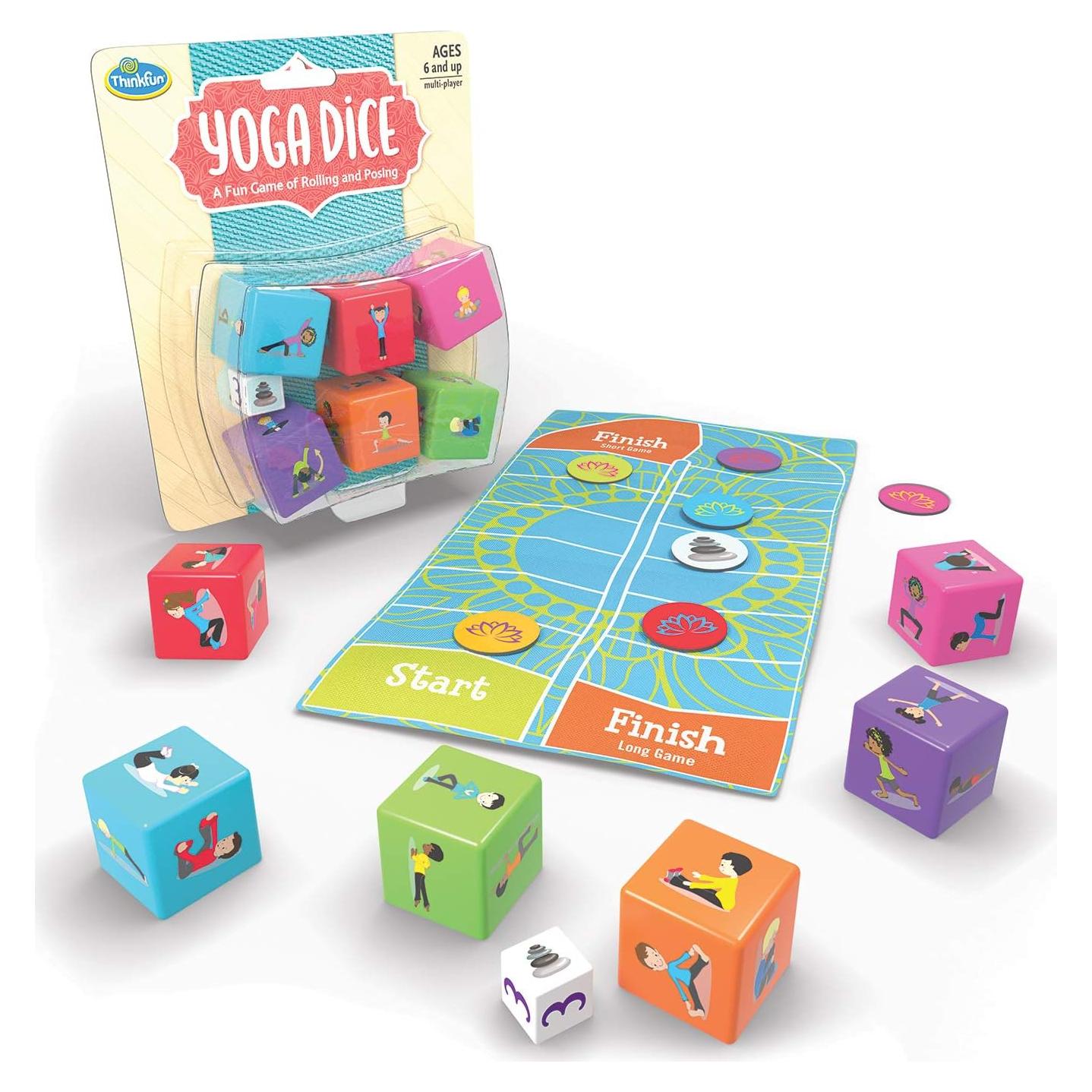Juego de Dados de Yoga ThinkFun para Niños 6 Años en Adelante