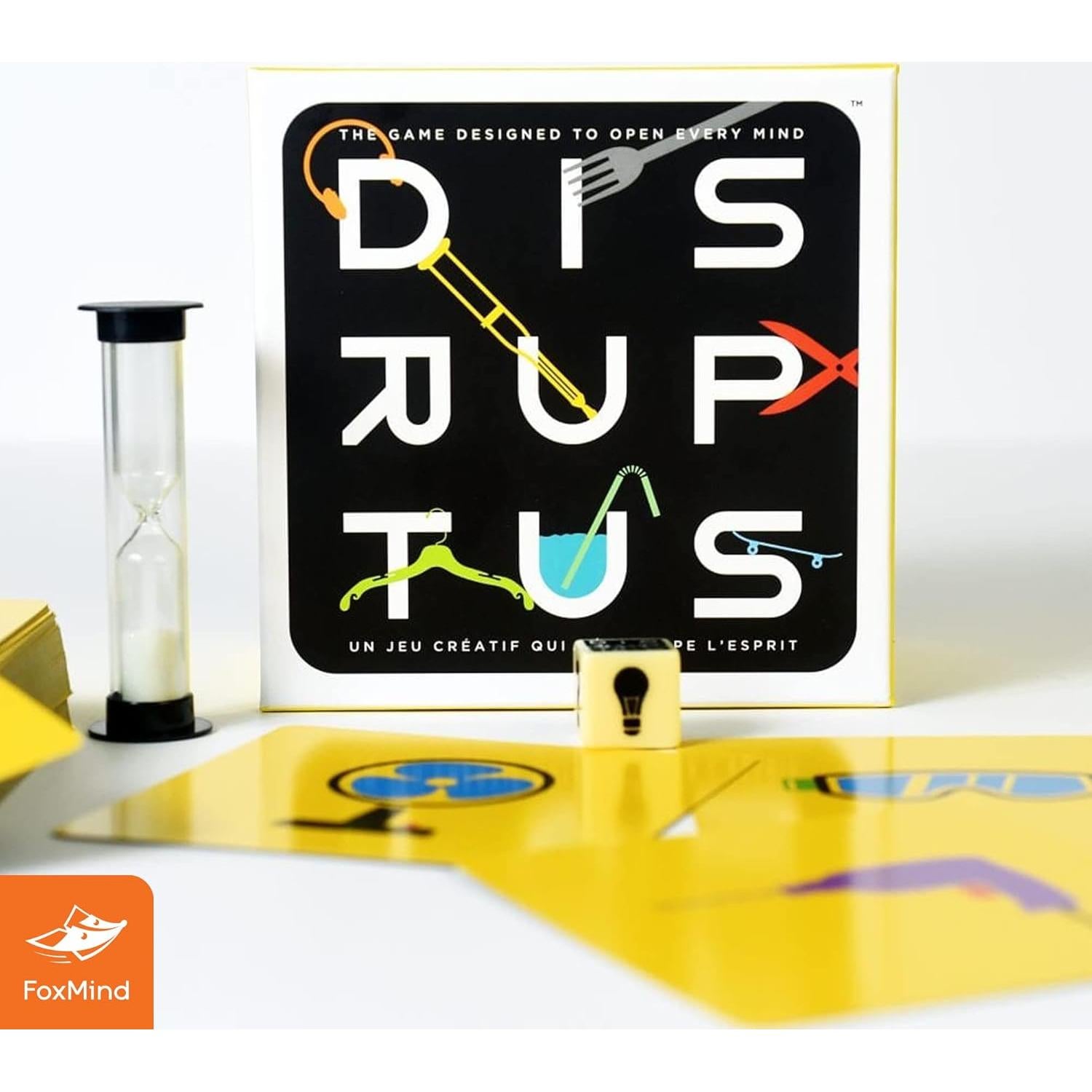 Juego de Cartas Disruptus FoxMind - Creatividad y Colaboración