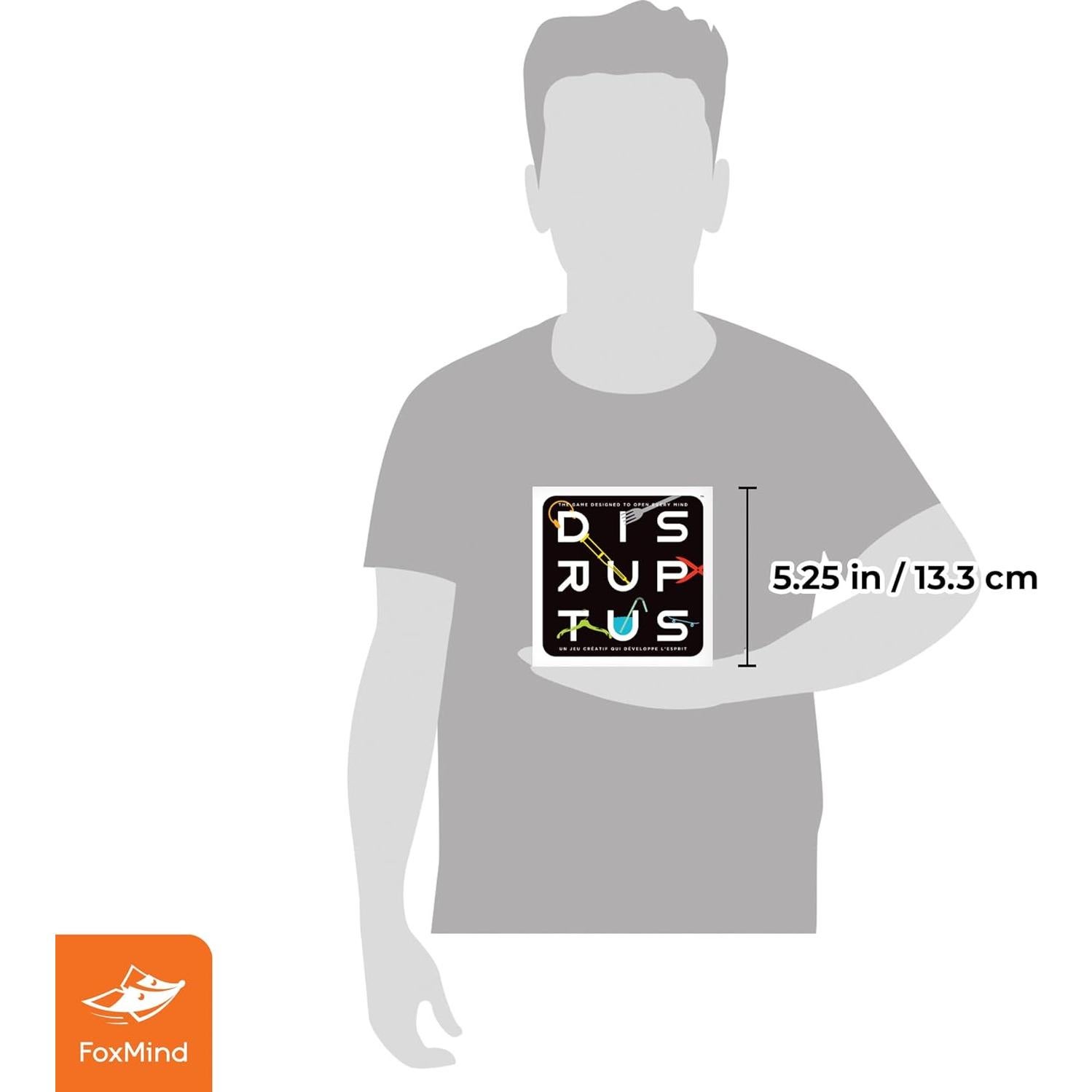 Juego de Cartas Disruptus FoxMind - Creatividad y Colaboración