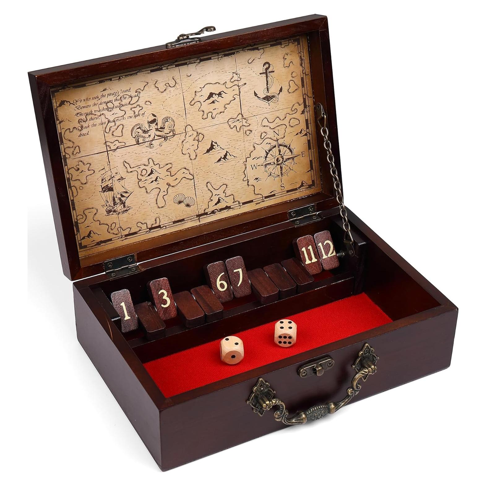 Juego de Dados Cierra La Caja Nautico Sterling 12 Números