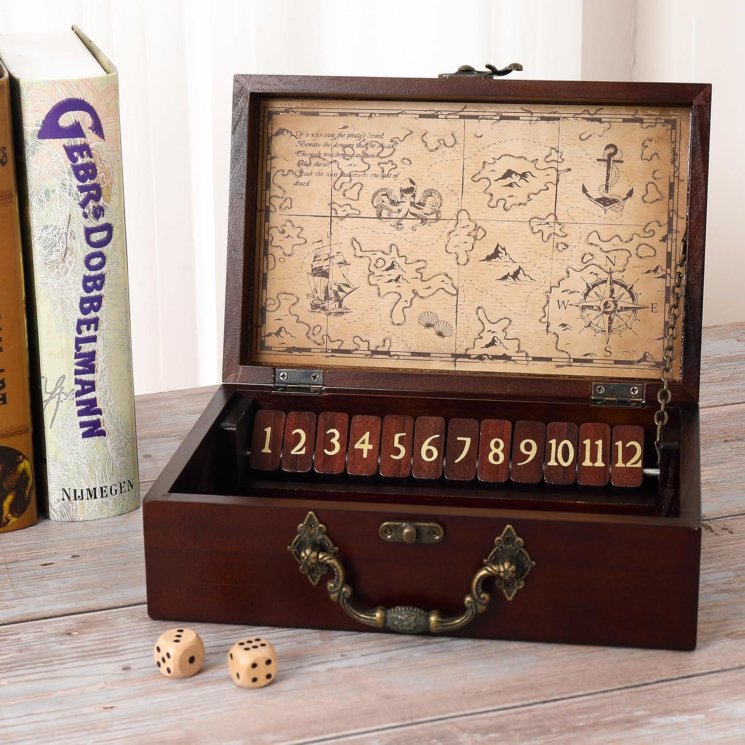 Juego de Dados Cierra La Caja Nautico Sterling 12 Números