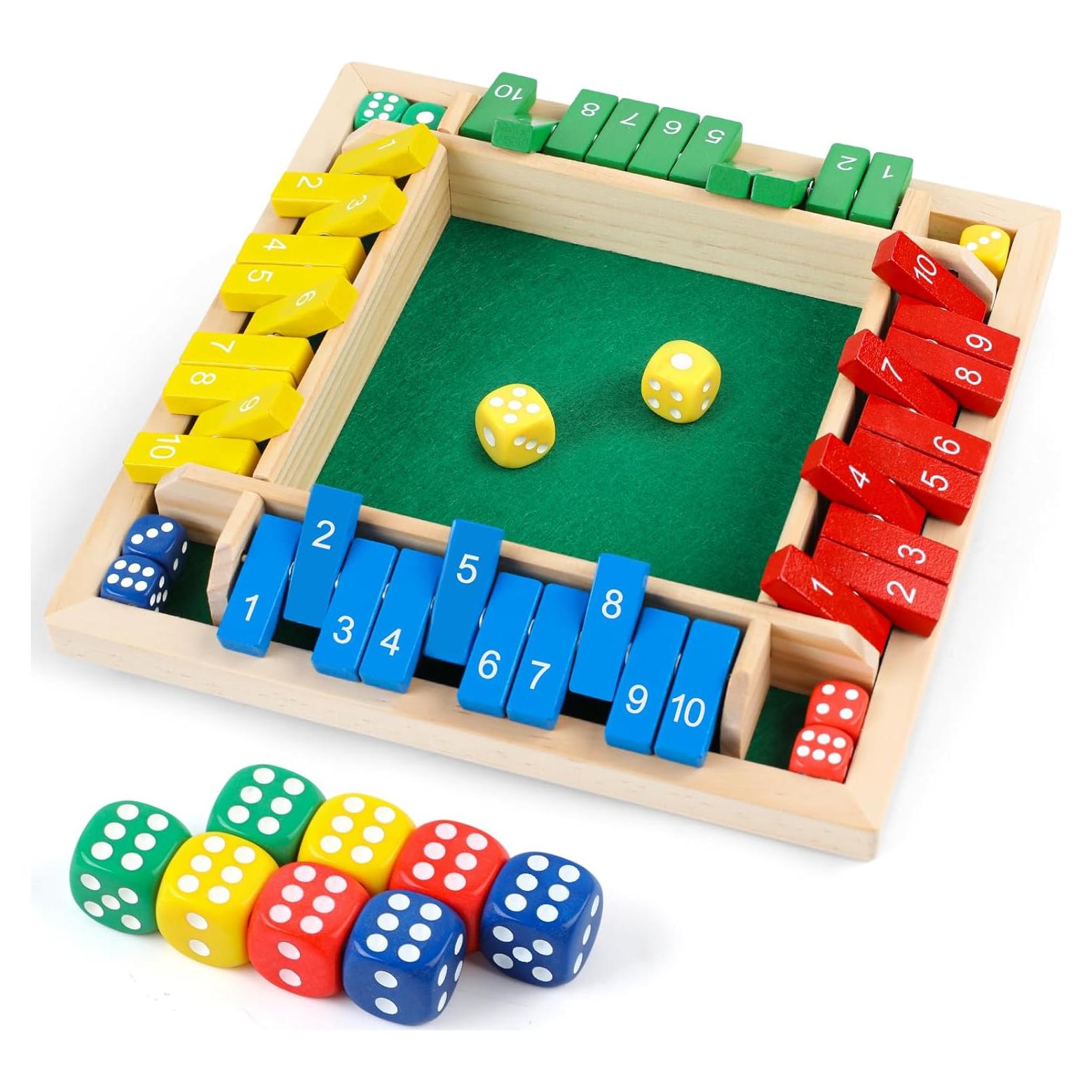 Juego de Mesa Cierra La Caja JTNFSH 22x22cm para 2-4 Jugadores