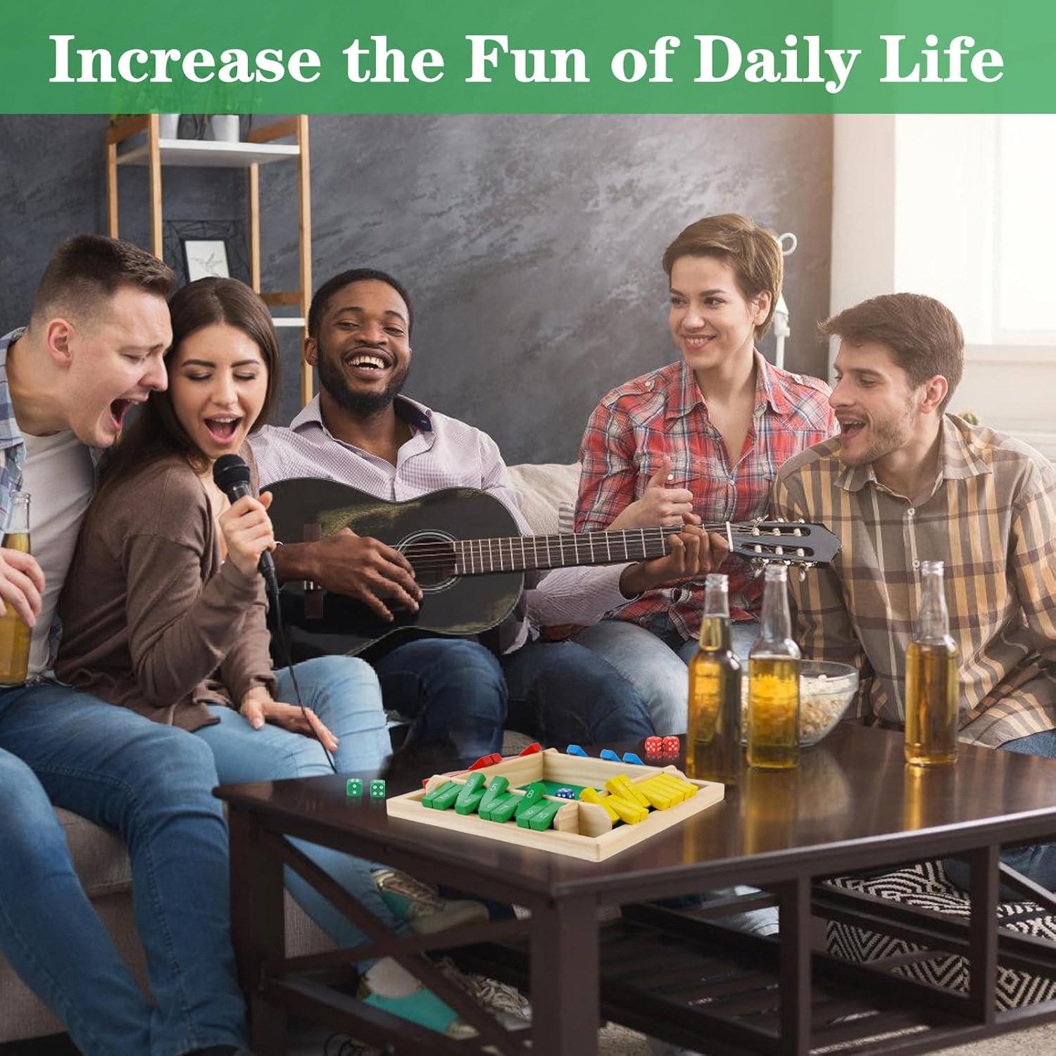 Juego de Mesa Cierra La Caja JTNFSH 22x22cm para 2-4 Jugadores