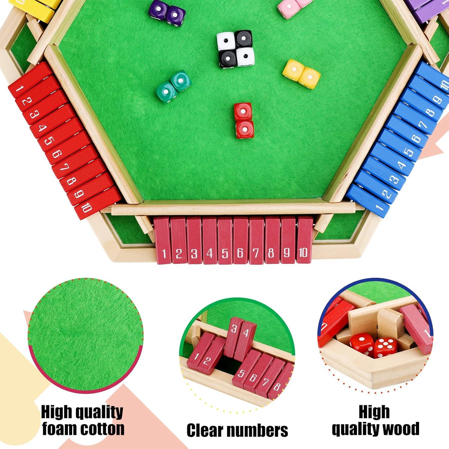 Juego de Mesa Cierra La Caja Guiqulai para 6 Jugadores