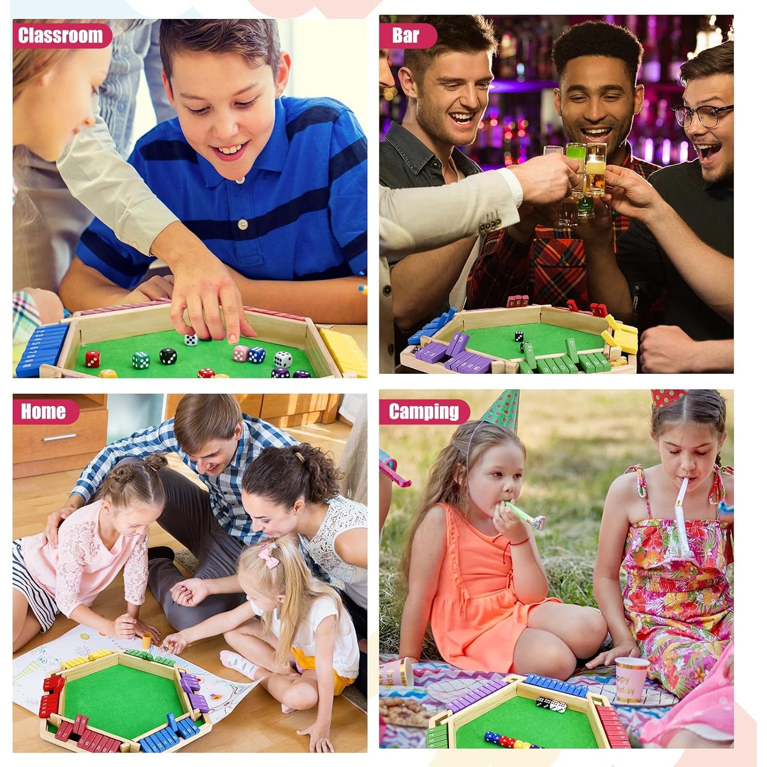 Juego de Mesa Cierra La Caja Guiqulai para 6 Jugadores