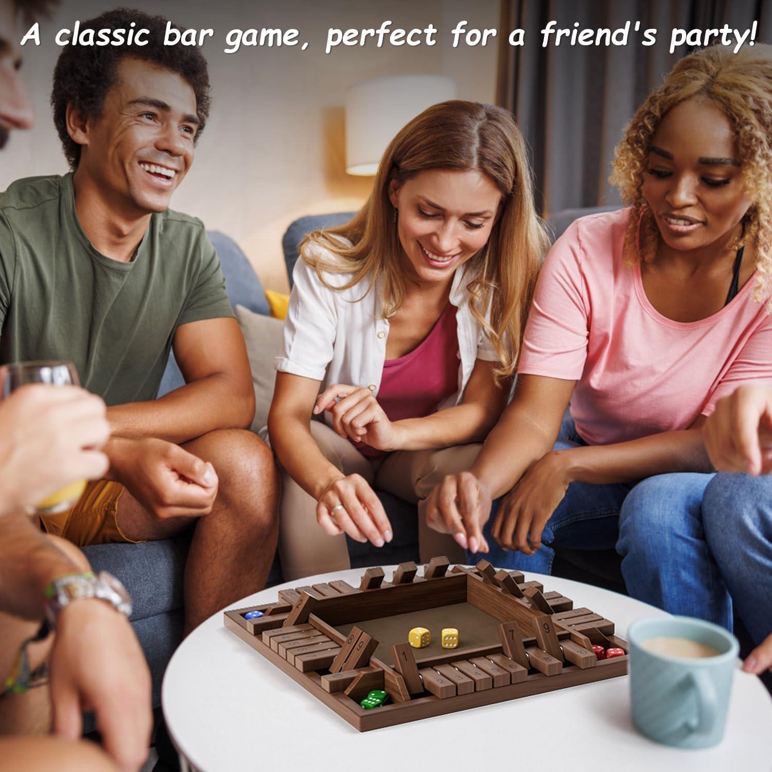 Juego de Mesa Cierra La Caja PRIMBARBER 30.48 cm 1-4 Jugadores