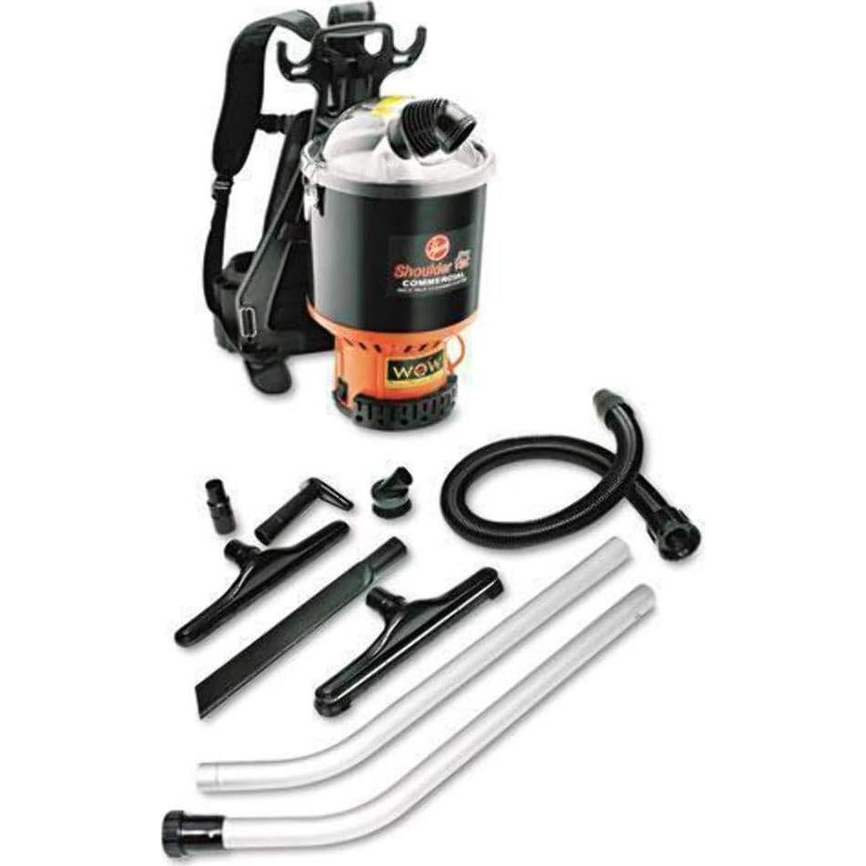 Aspiradora de Mochila Hoover C2401 HEPA Ligera 4.54kg