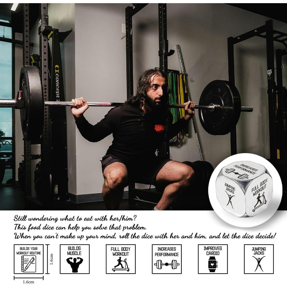 Dados de Decisión de Ejercicio UNICRAFTALE con Caja Regalo