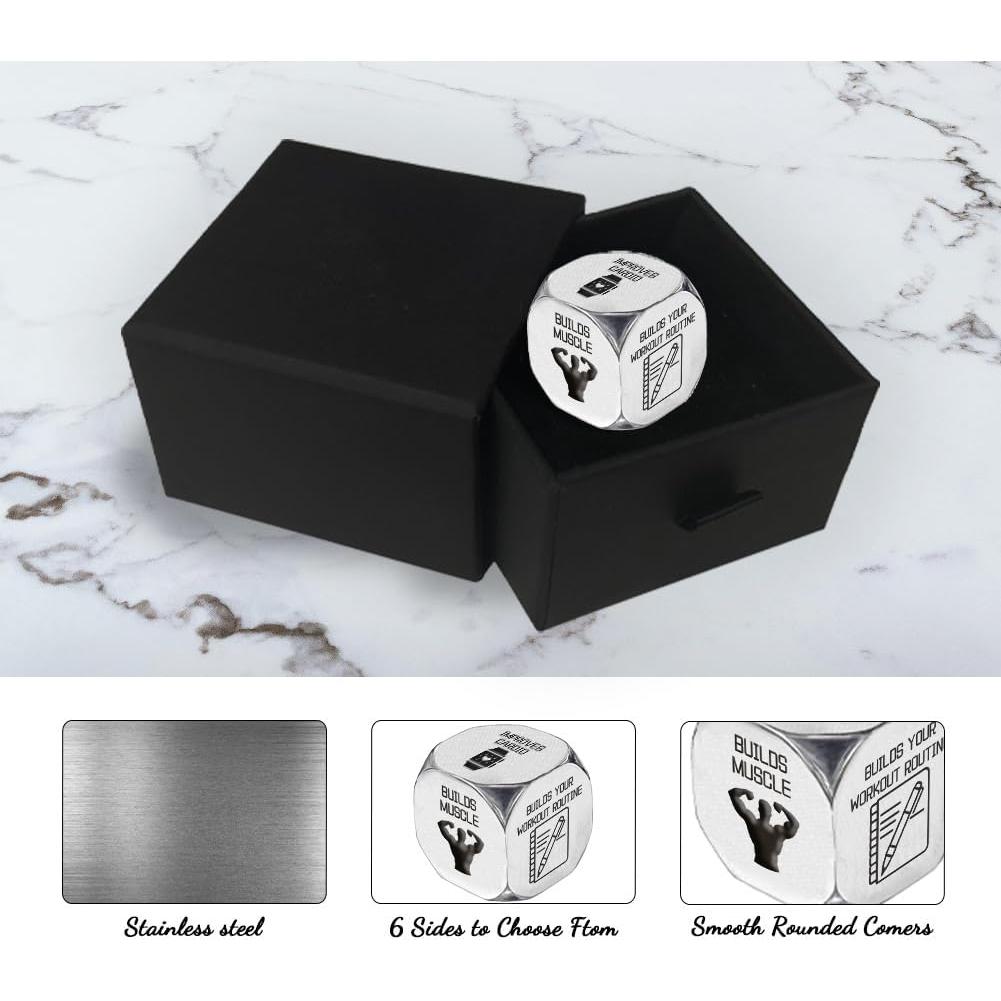 Dados de Decisión de Ejercicio UNICRAFTALE con Caja Regalo