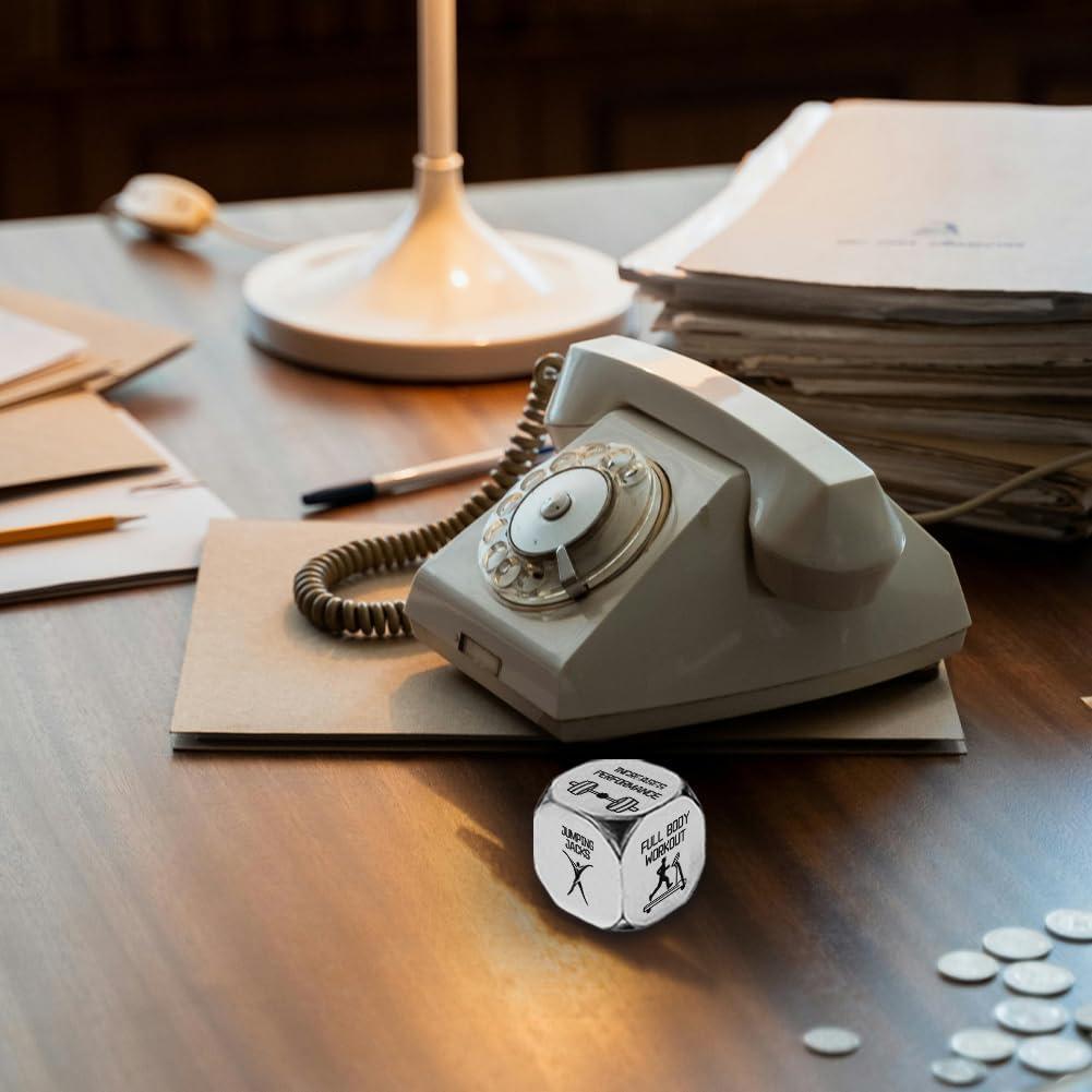 Dados de Decisión de Ejercicio UNICRAFTALE con Caja Regalo