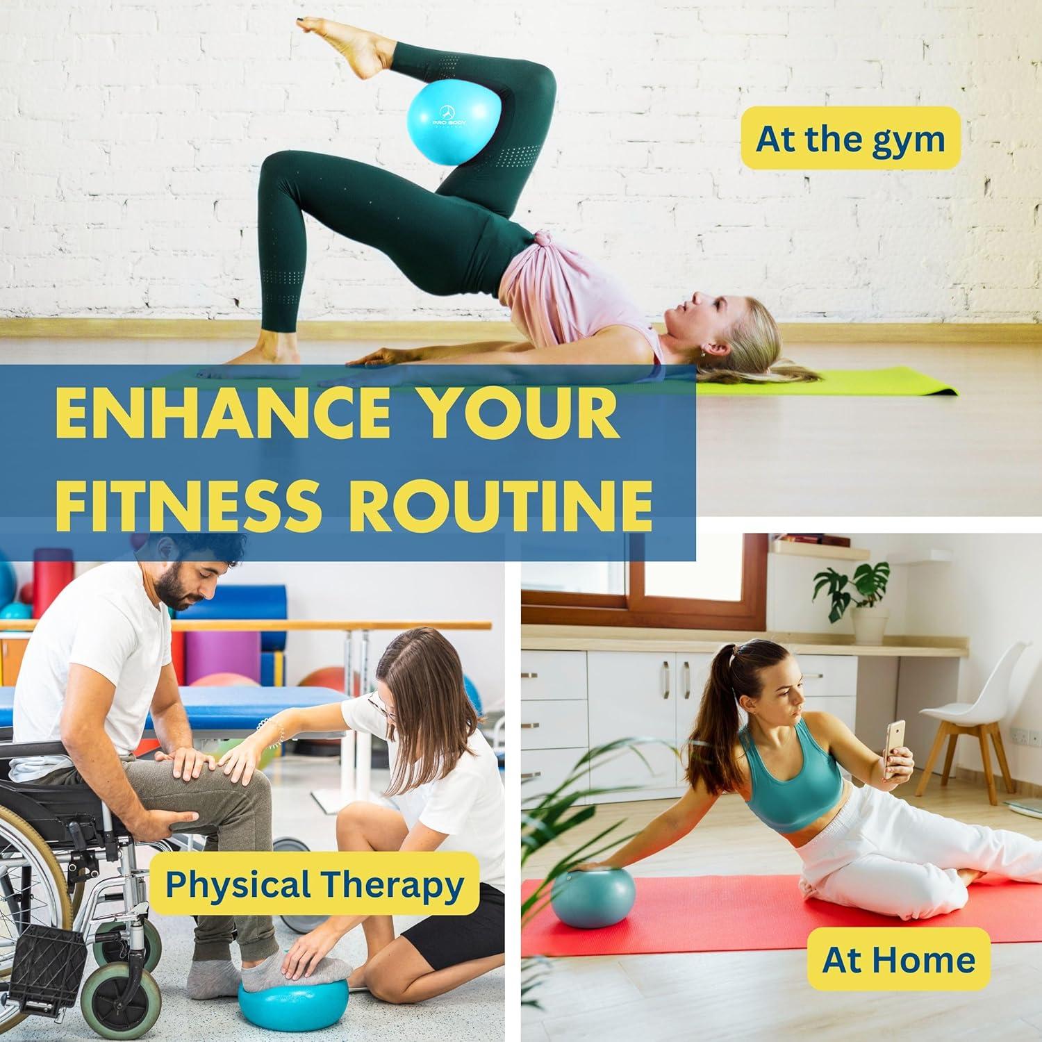 Pelota de Ejercicio ProBody Pilates 22.86 cm Estabilidad