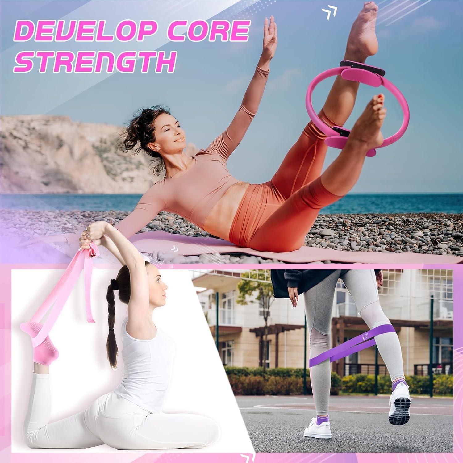 Kit de Pilates y Yoga Poen 30 Piezas para Mujeres