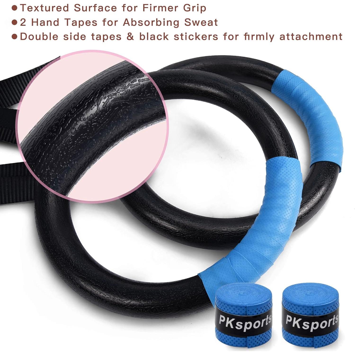 Anillas Gimnásticas PACEARTH 499kg con Correas Ajustables 4.5m