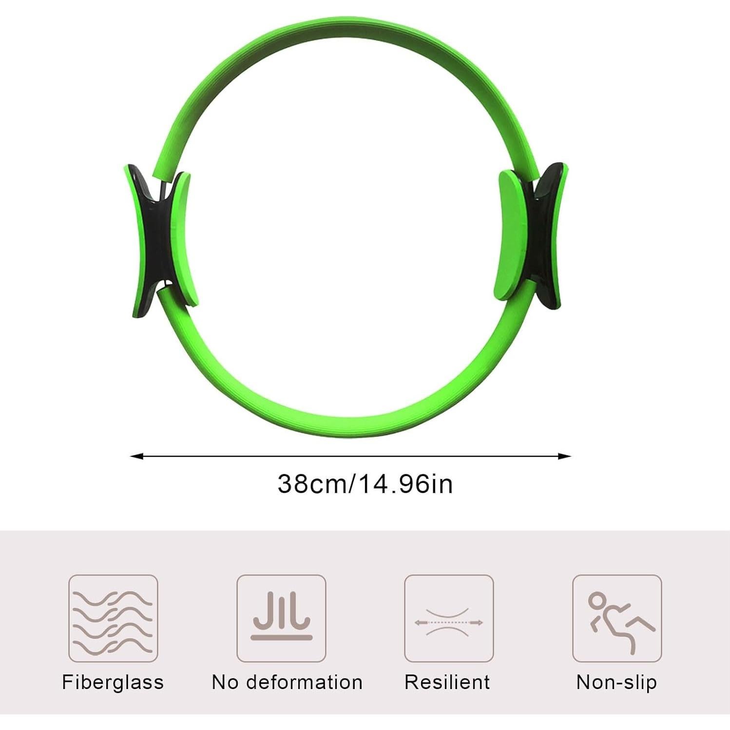 Kit de Pilates Profesional GVRGO 5 Piezas - Anillo 38 cm