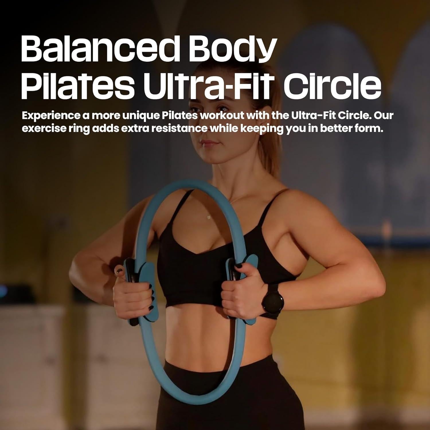 Anillo de Pilates DX Grandway con Mangos Antideslizantes