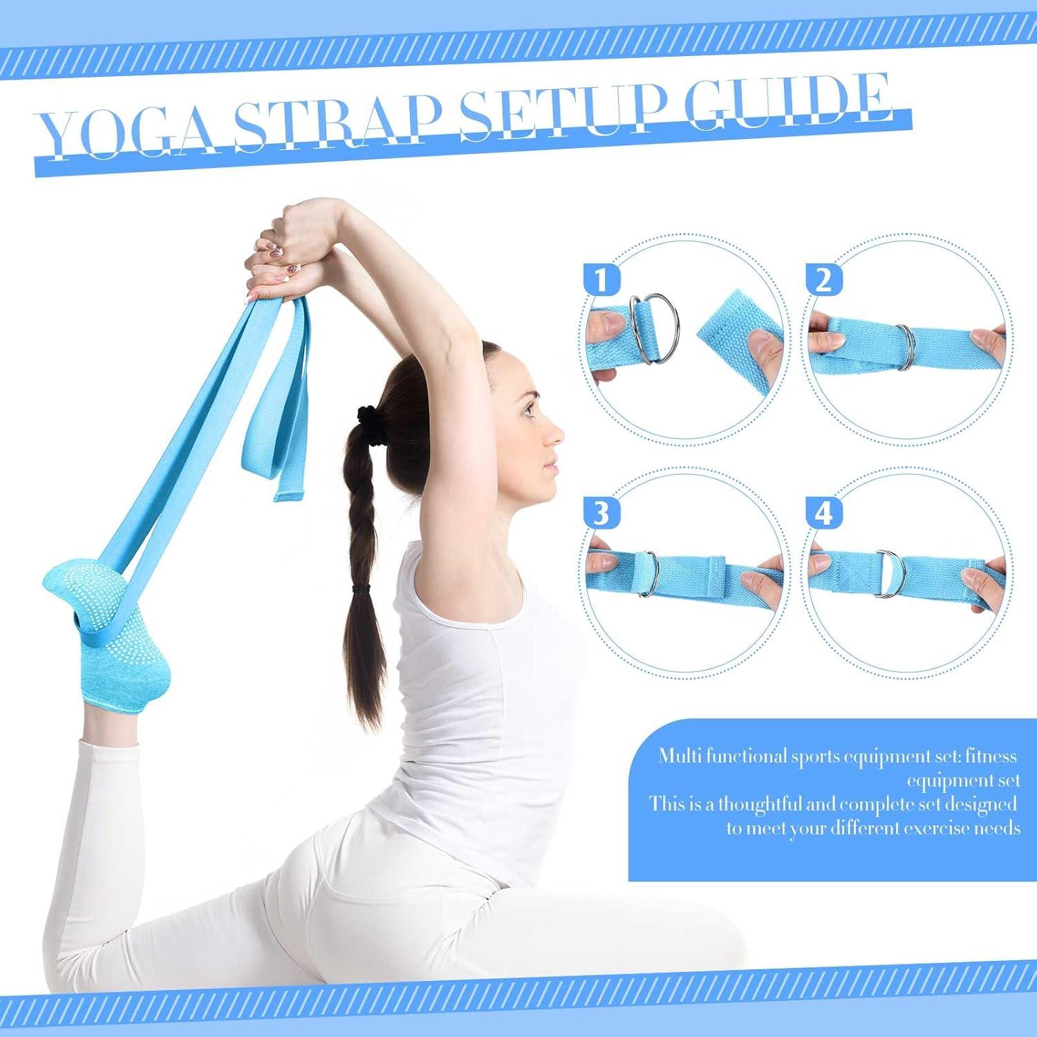 Conjunto de Pilates Poen: Anillos, Pelotas, Bandas y Calcetines
