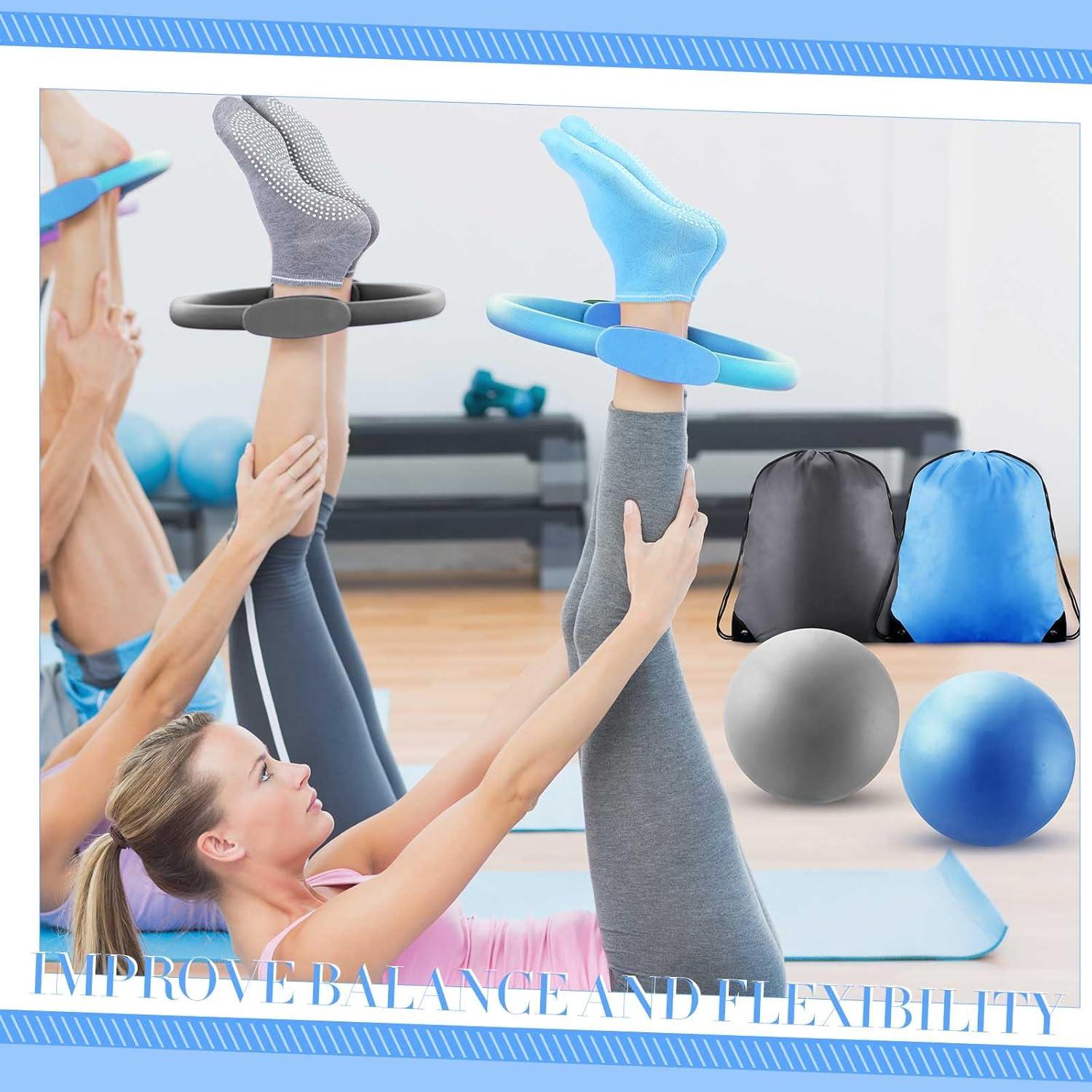 Conjunto de Pilates Poen: Anillos, Pelotas, Bandas y Calcetines