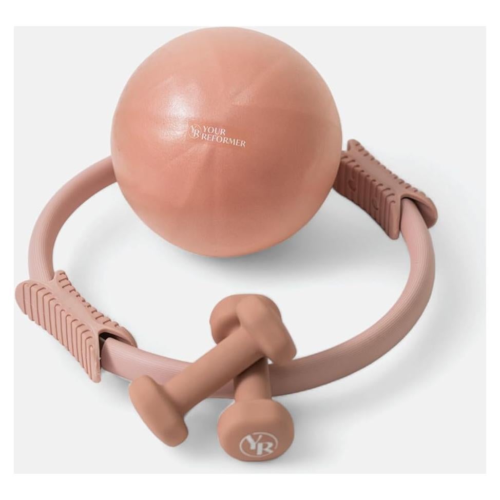 Kit de Pilates Tu Reformer - Anillo, Pelota y Mancuernas 1kg
