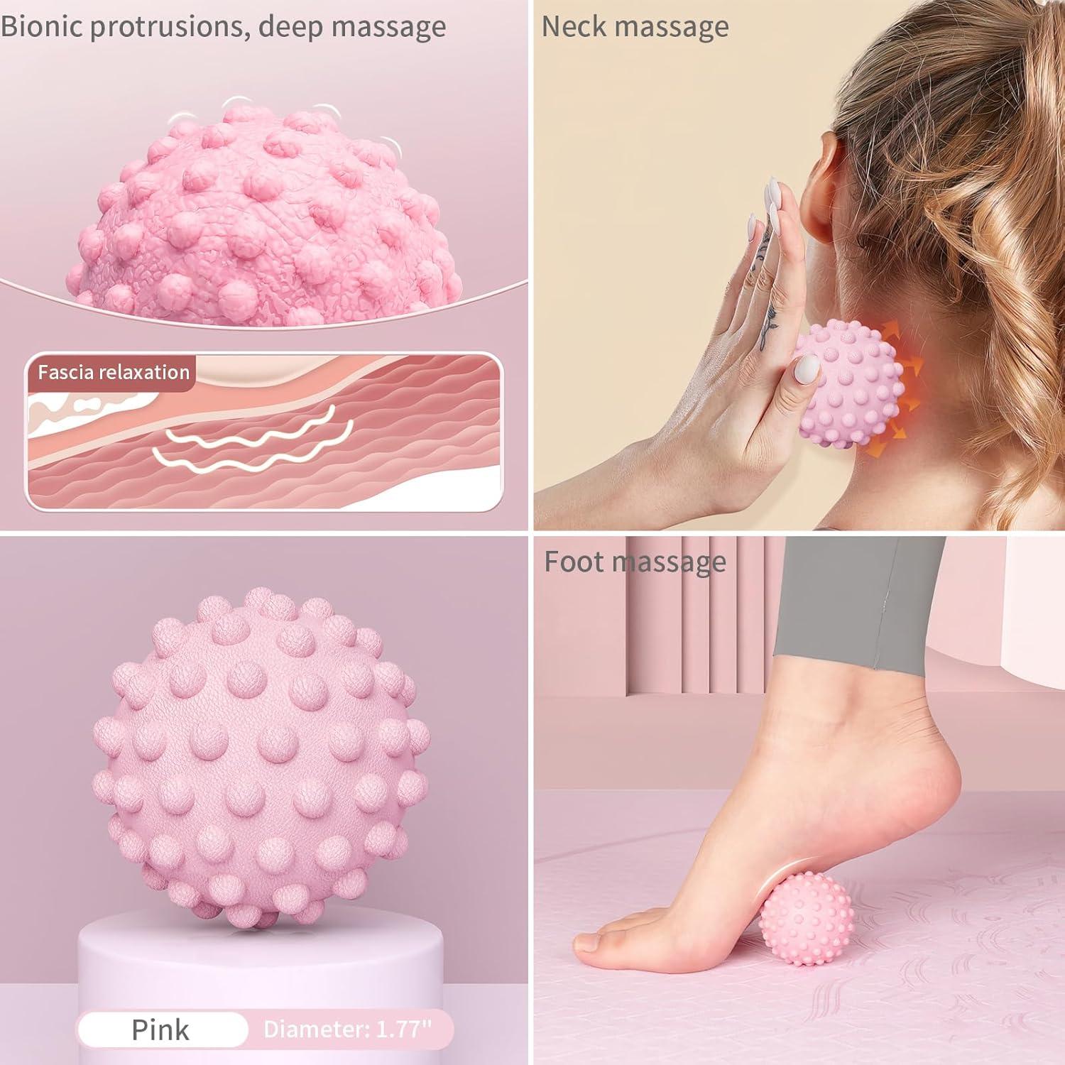 Kit Esencial de Pilates ywduoying 15 Piezas Rosa para Mujeres