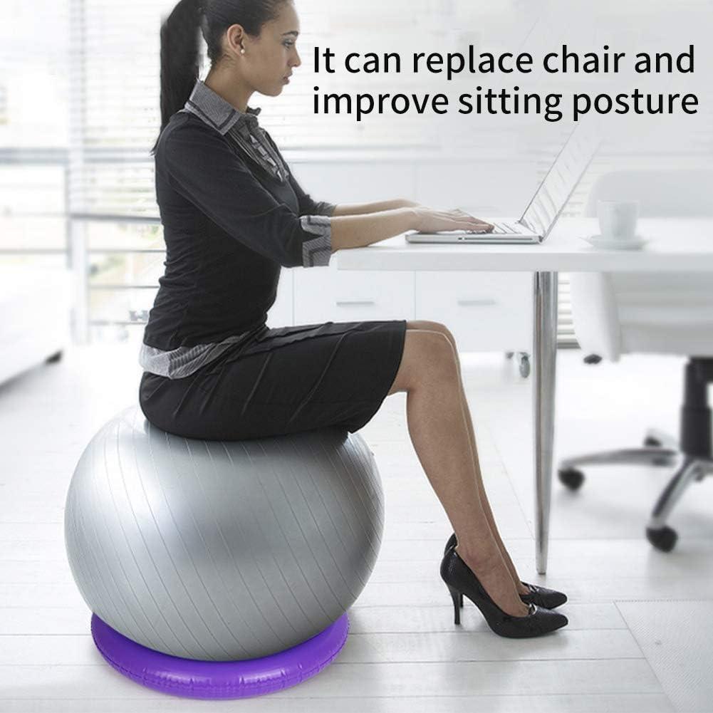 Base de Pelota de Yoga SZTLKHH Antideslizante PVC 29 cm