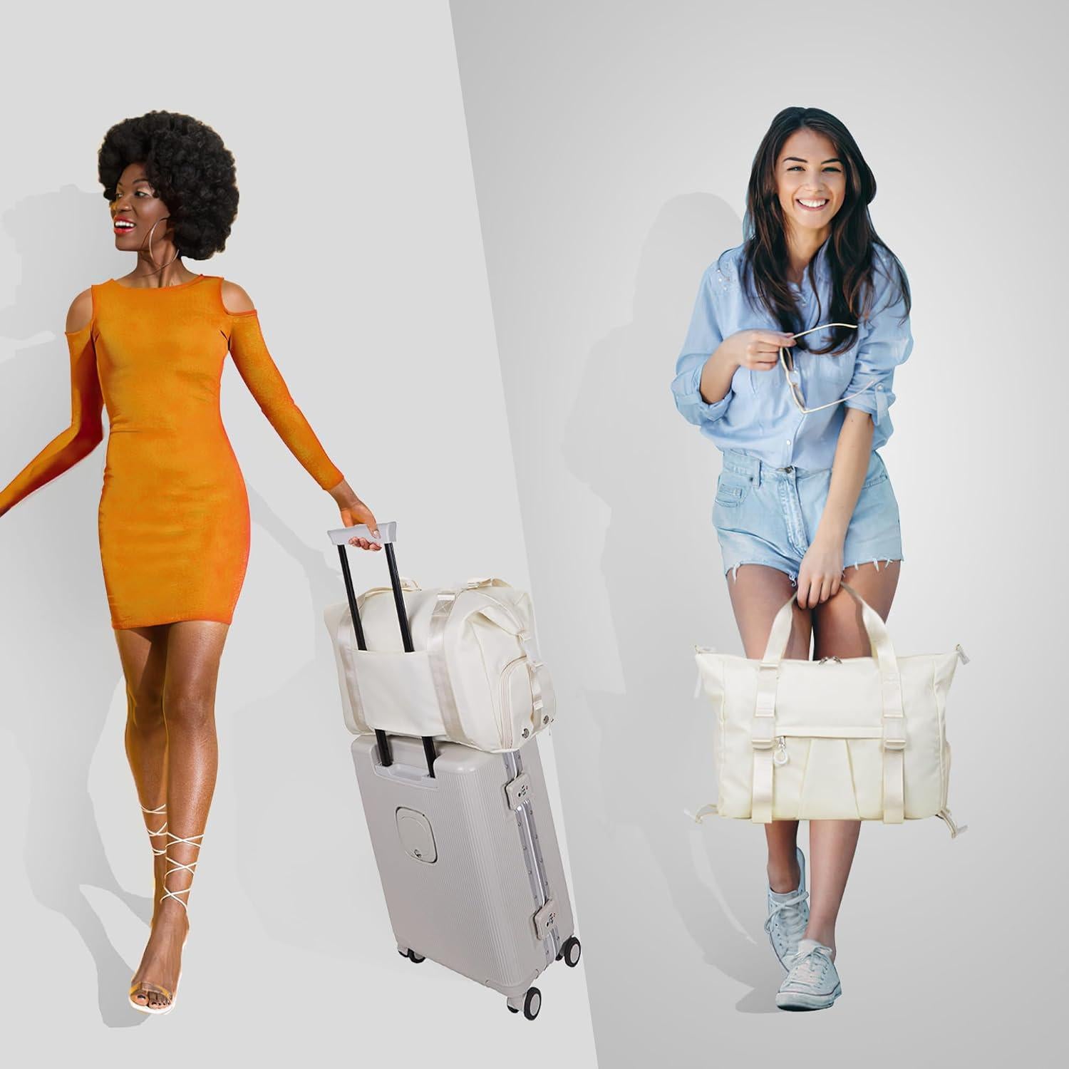 Bolsa de Gimnasio ERTUNA Verde con Compartimento para Laptop y Zapatos