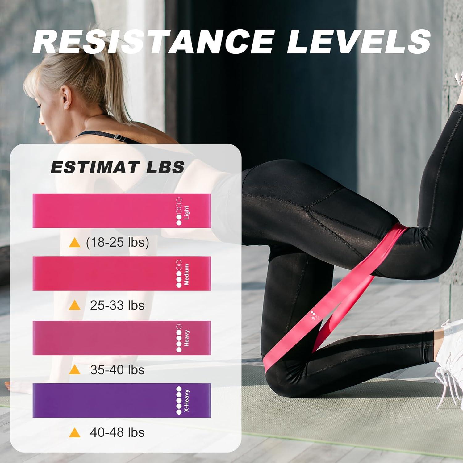 Kit de Pilates WOCUME para Mujeres - 2 Anillos, 2 Pelotas y 5 Bandas