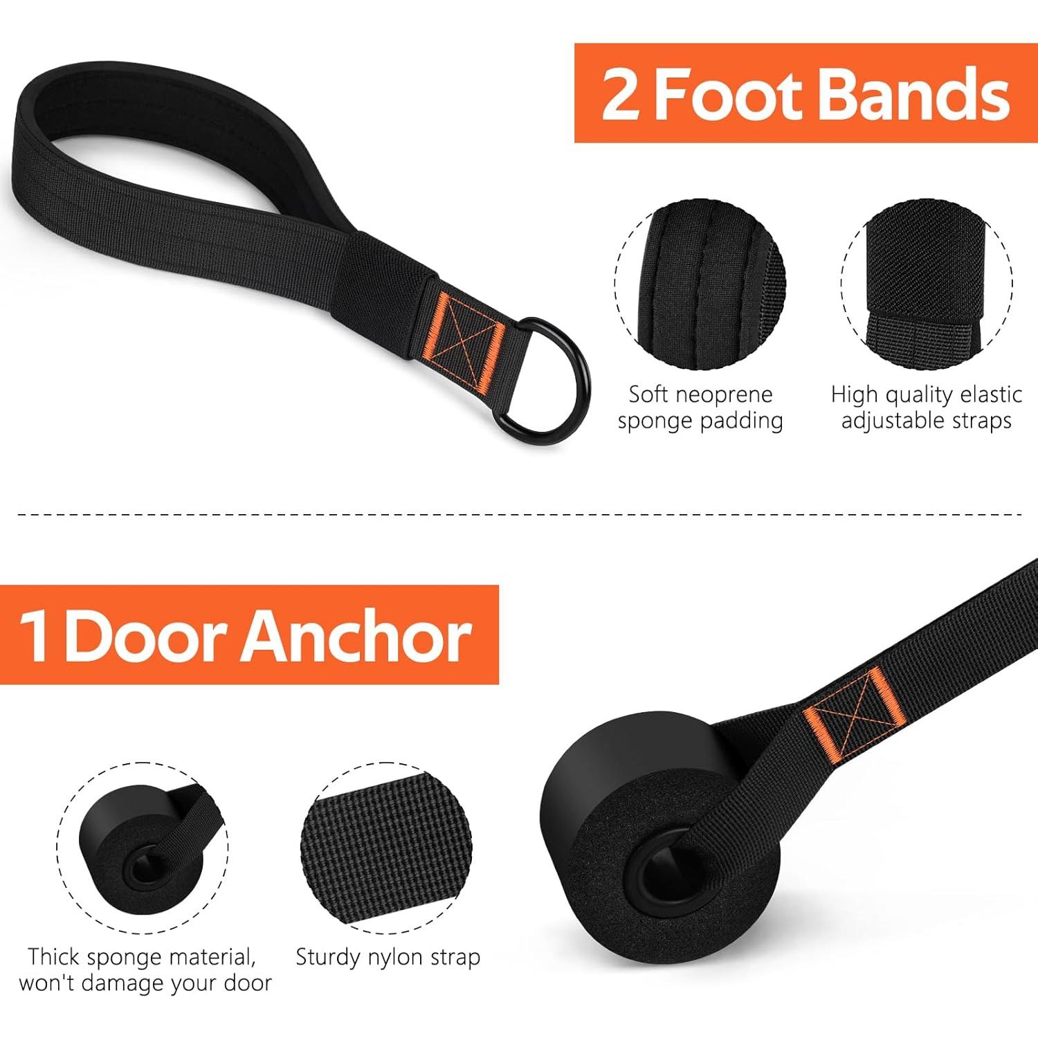 Kit de Barra de Pilates WALITO con Bandas de Resistencia 20-30kg