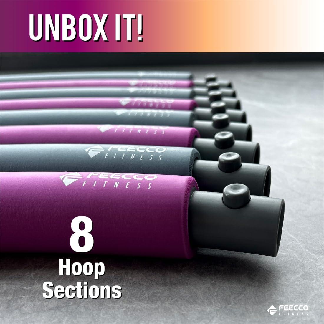 Aro de Fitness FEECCO 0.99 kg Desmontable 8 Secciones
